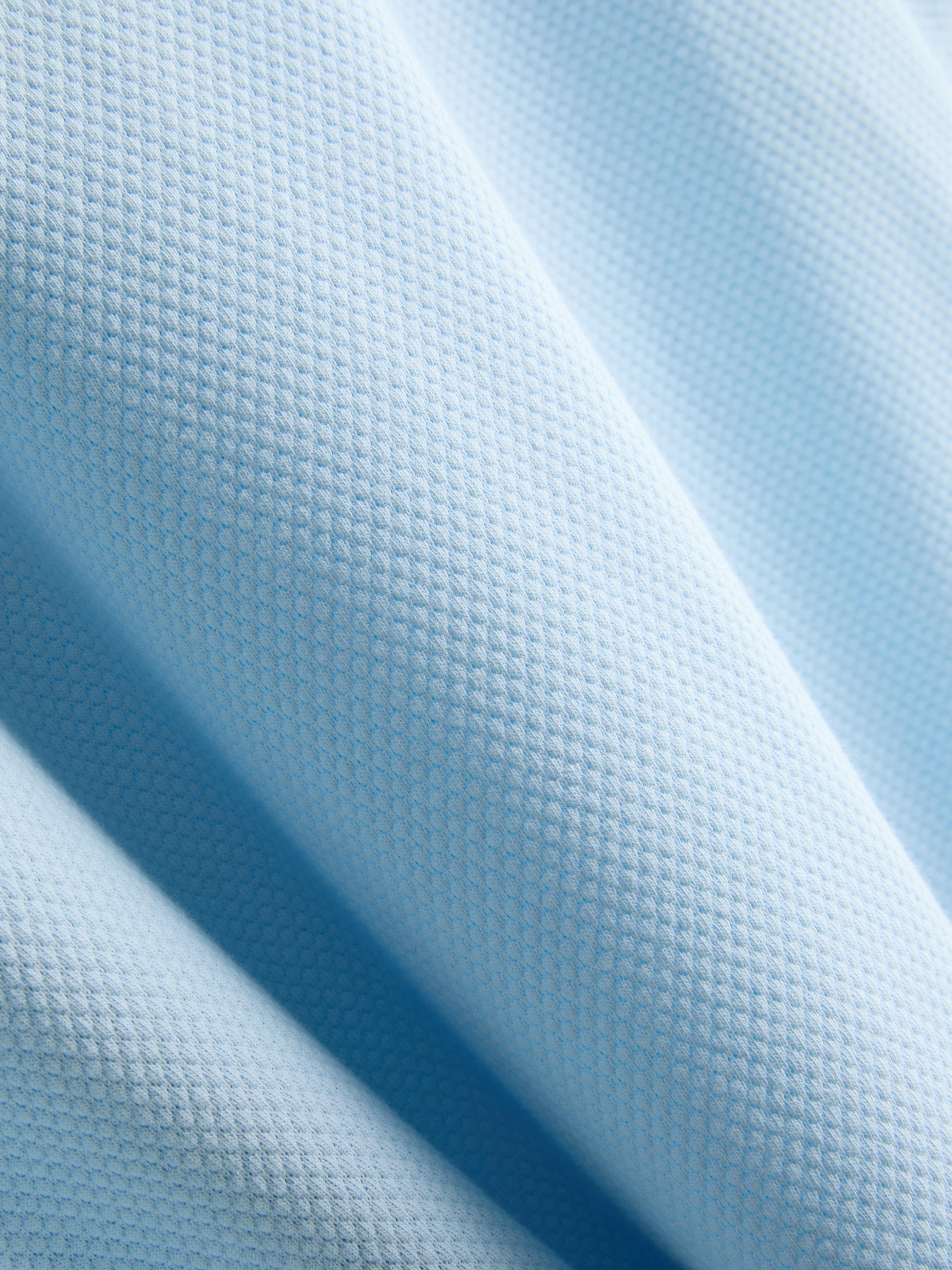 Honeycomb Texture Polo Shirt