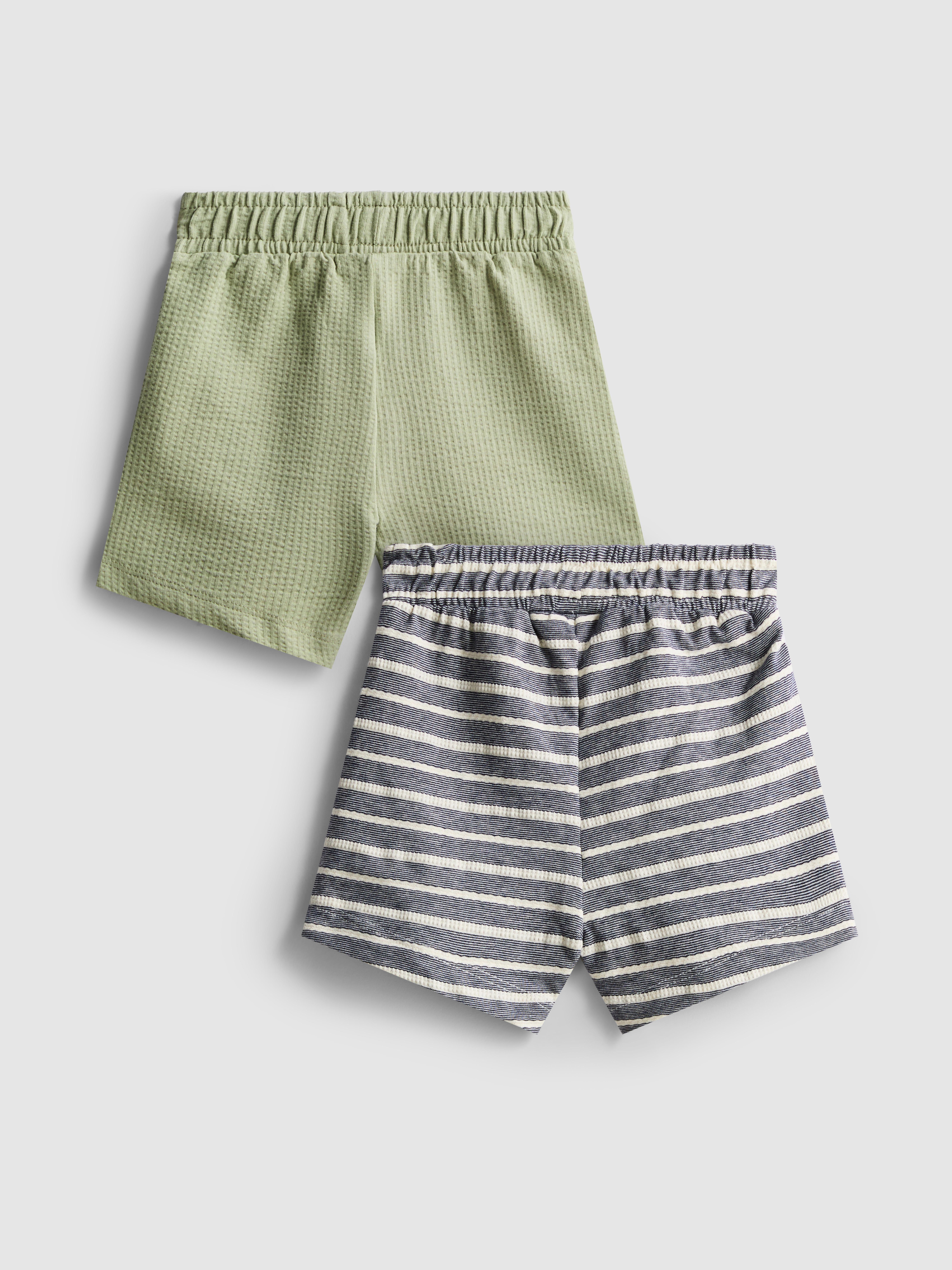 0-36mths | 2pk Textured Shorts