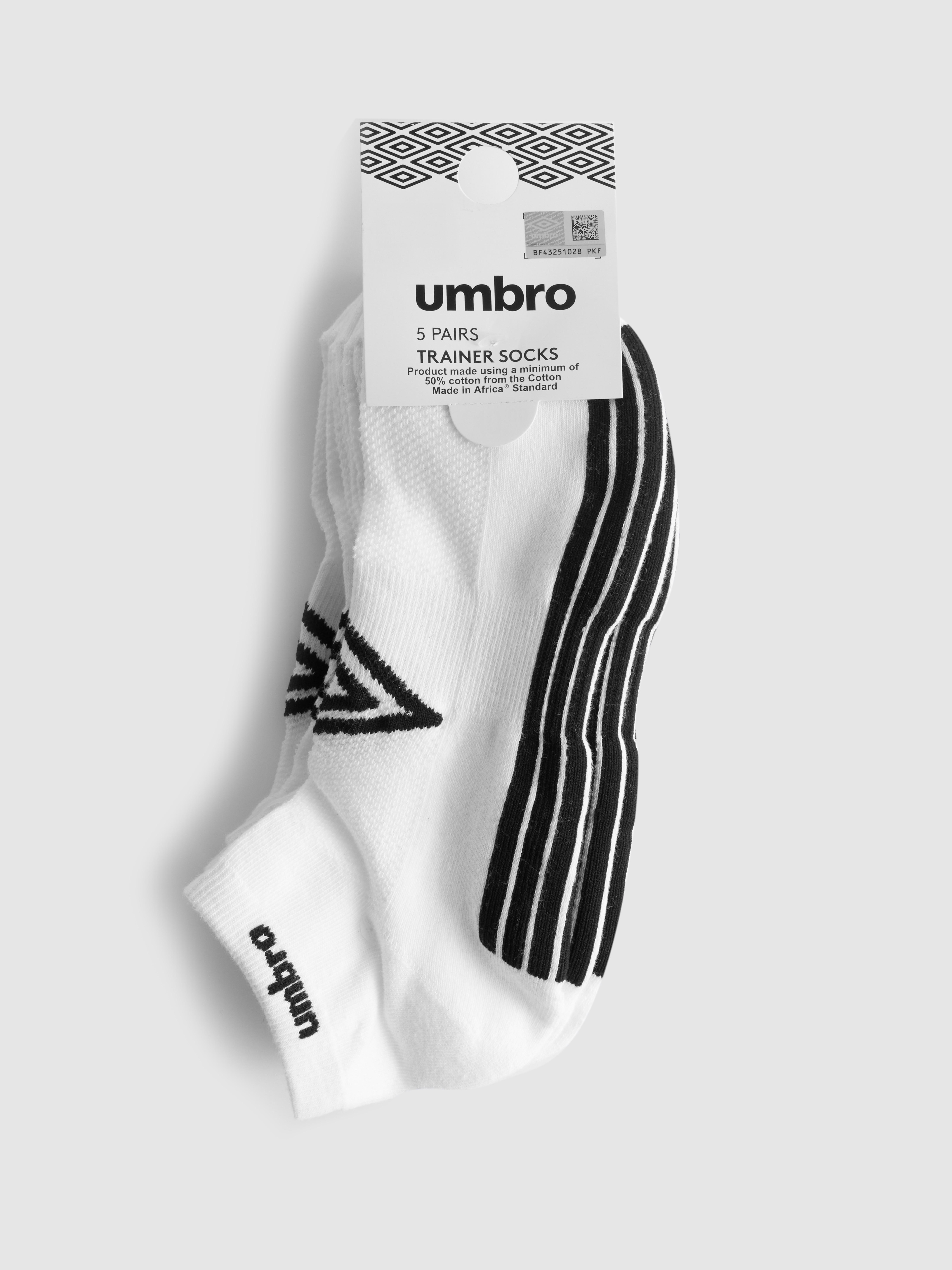 Teniskové ponožky Umbro, 5 párov