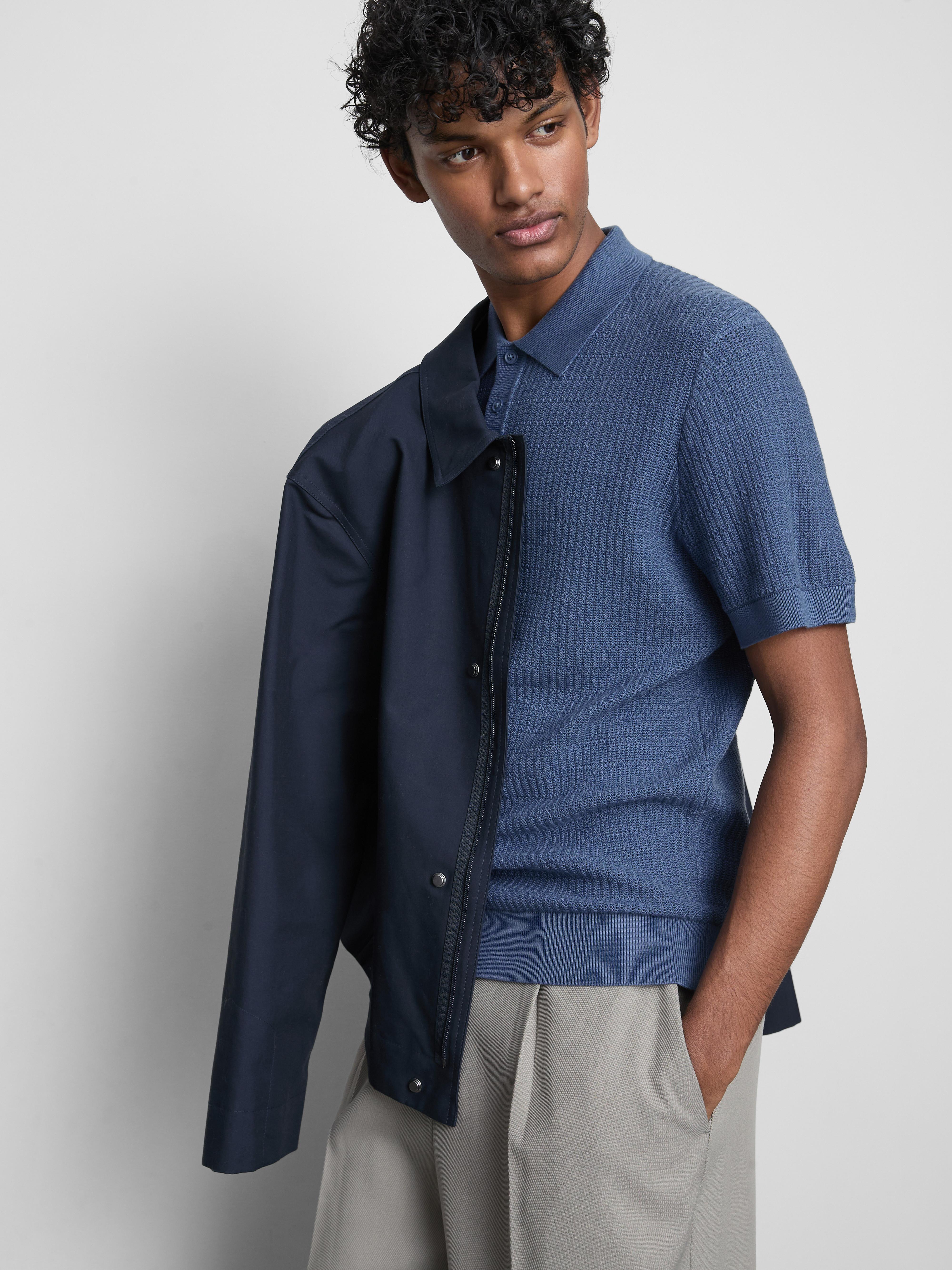 Knitted Polo Shirt
