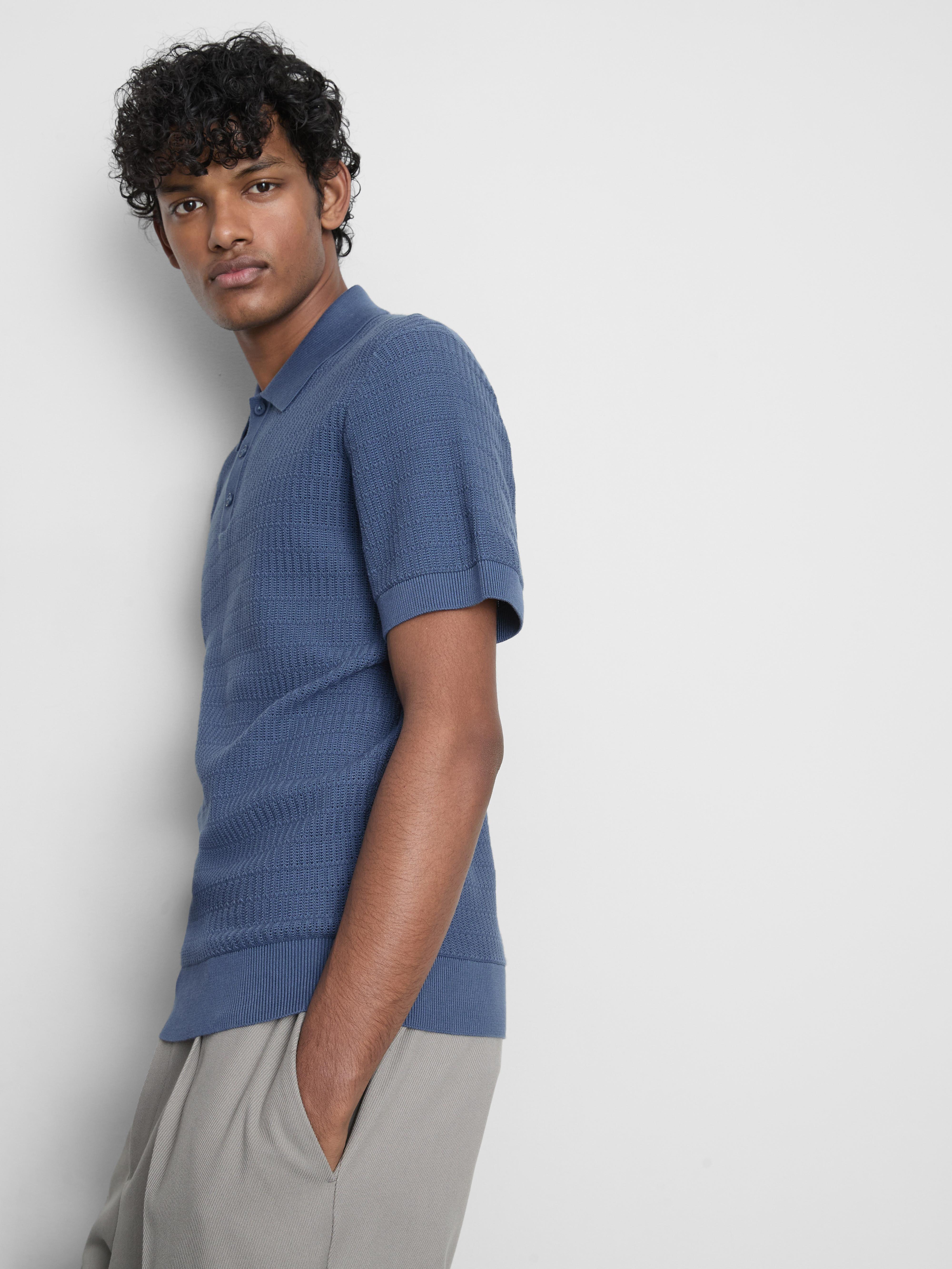 Knitted Polo Shirt