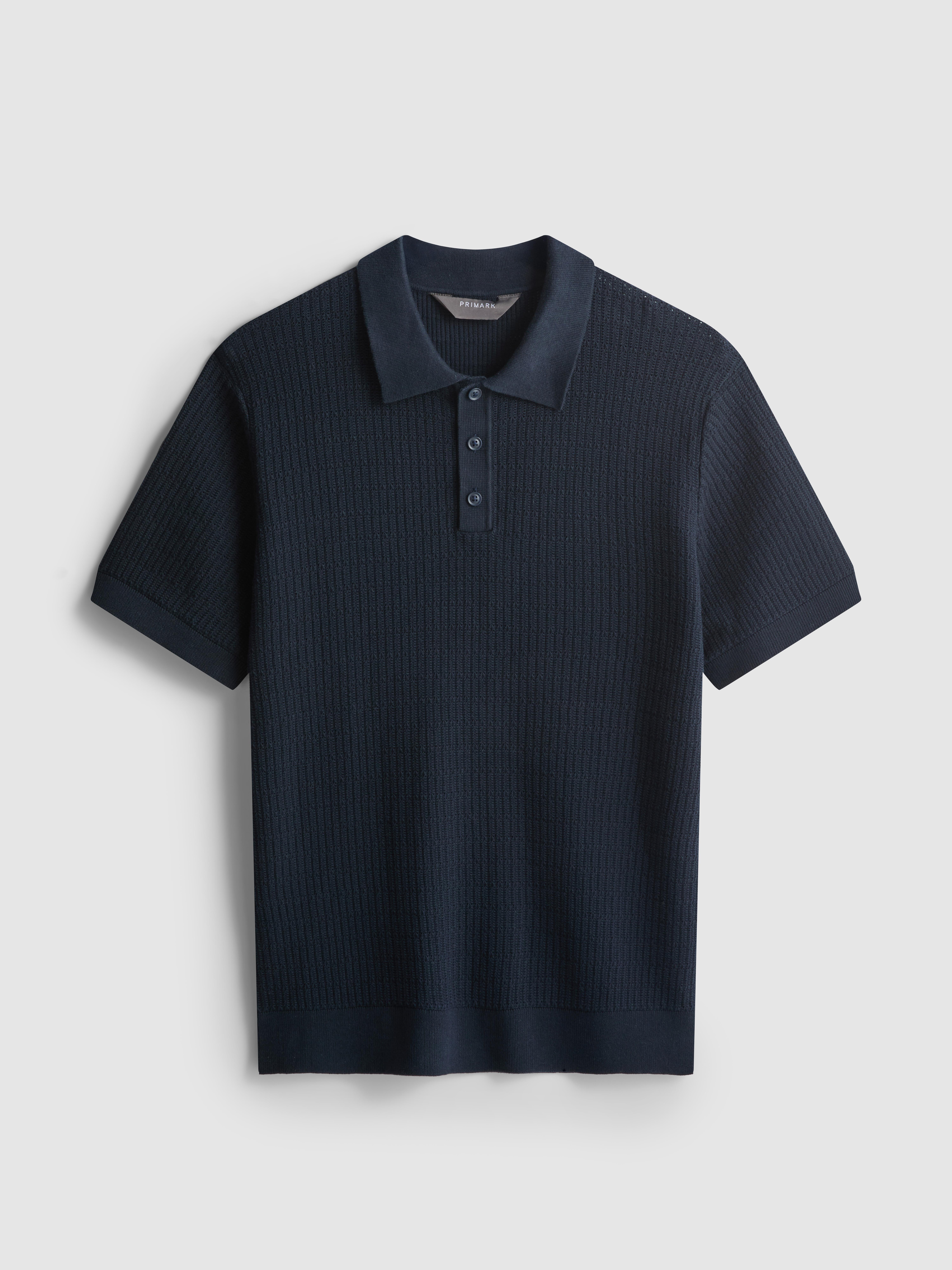 Knitted Polo Shirt