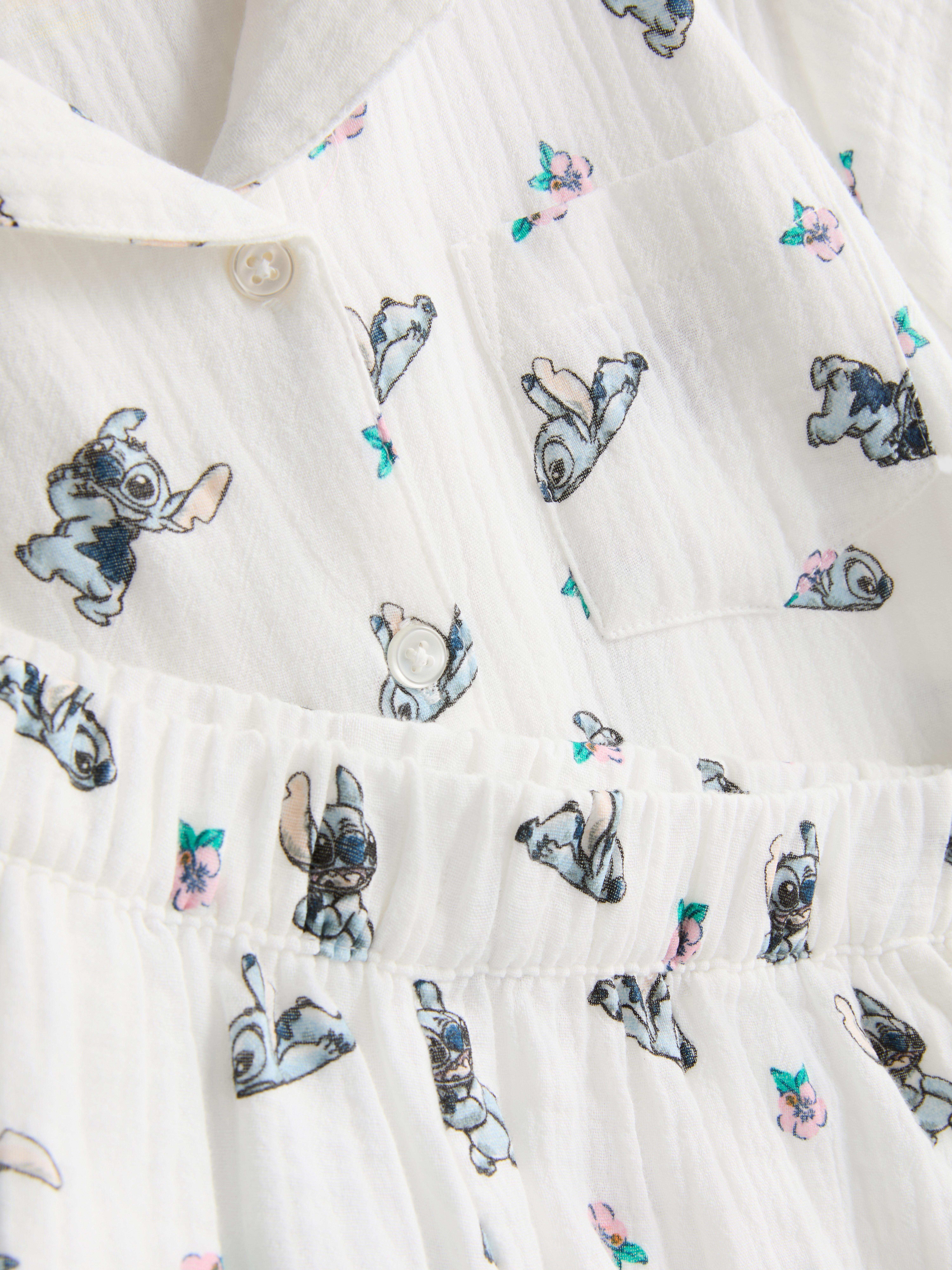5-15yrs | Disney’s Stitch Short Shirt Pyjamas