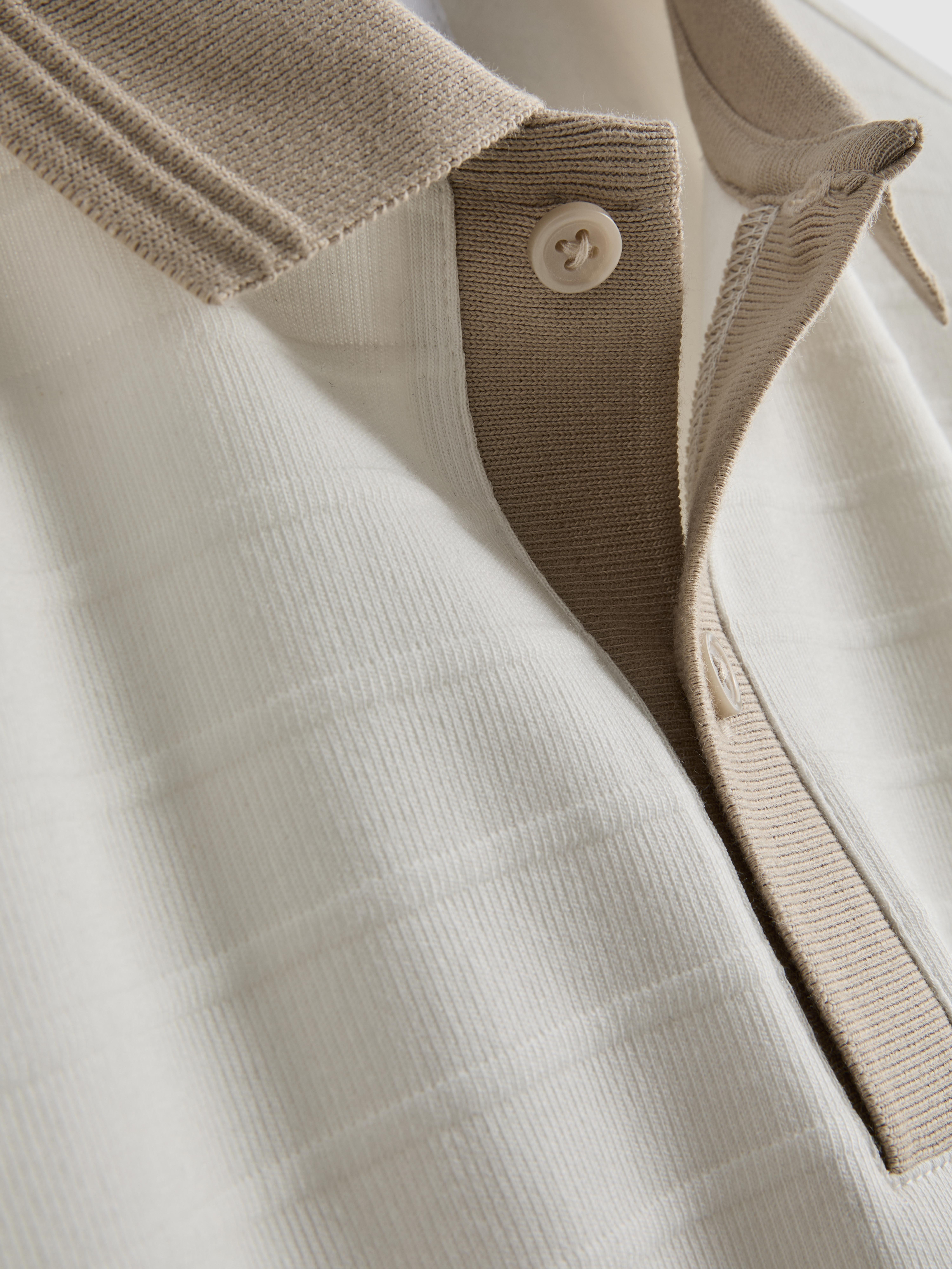 Ottoman Textured Polo Shirt