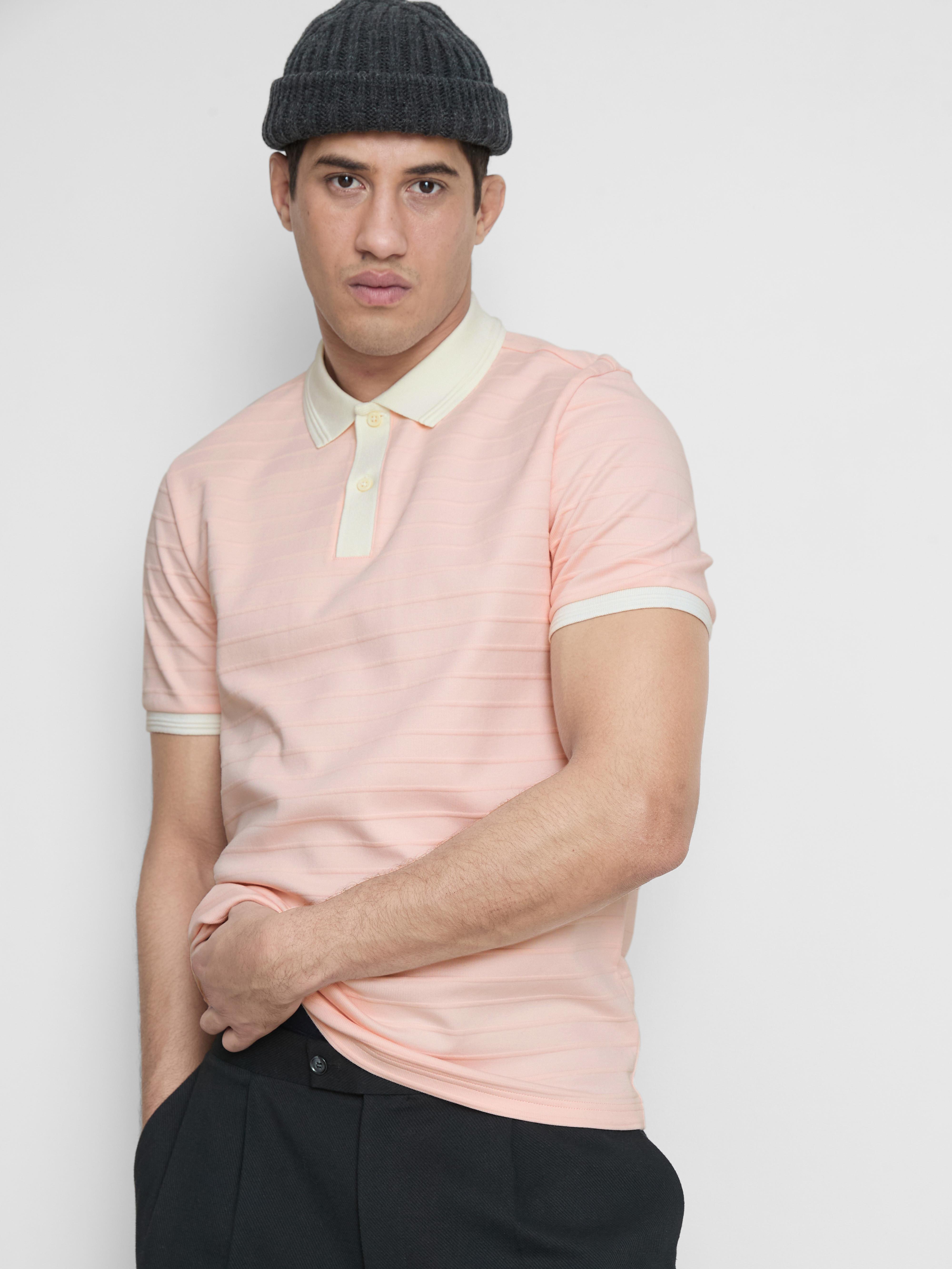 Ottoman Textured Polo Shirt