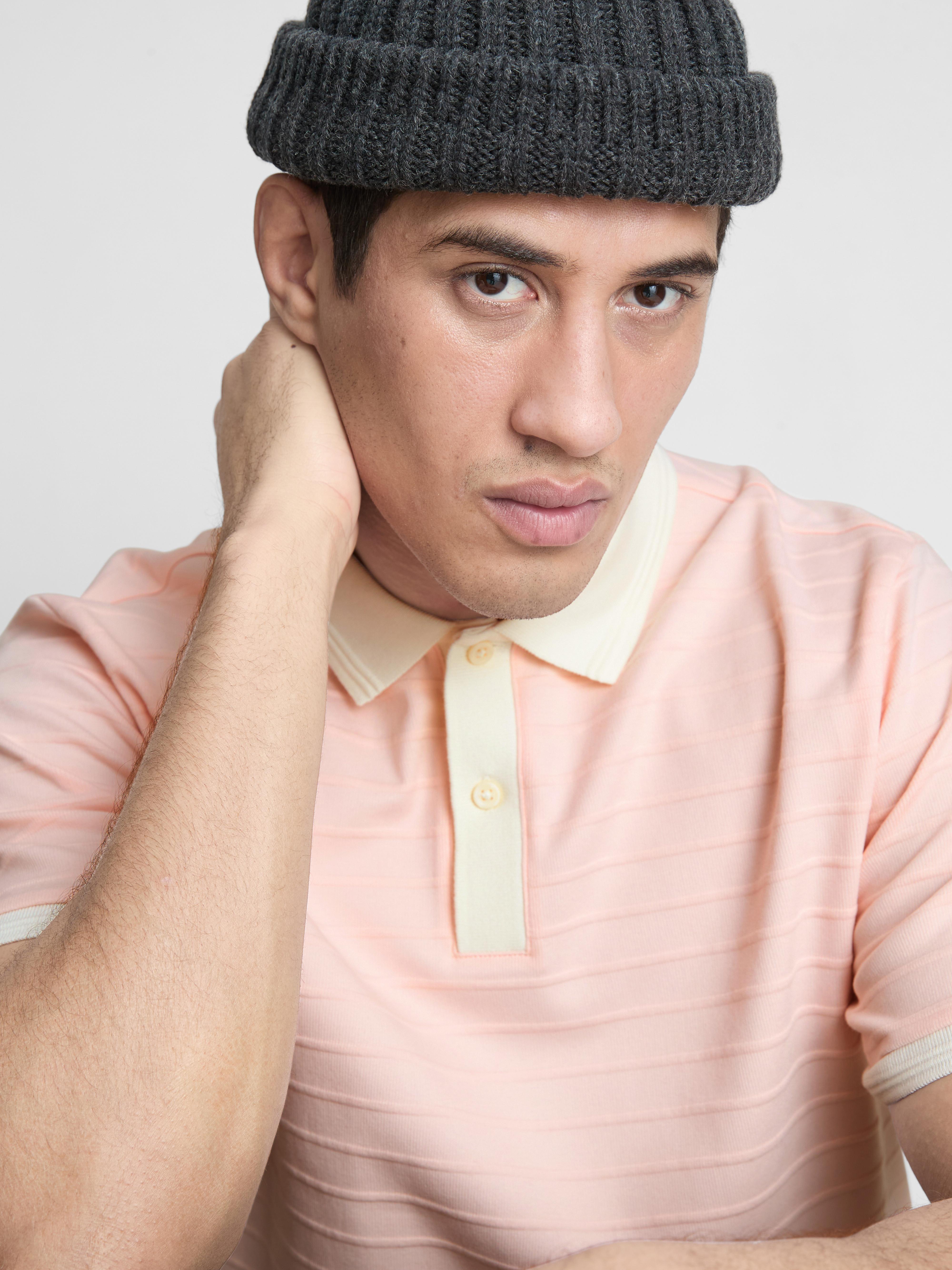 Ottoman Textured Polo Shirt