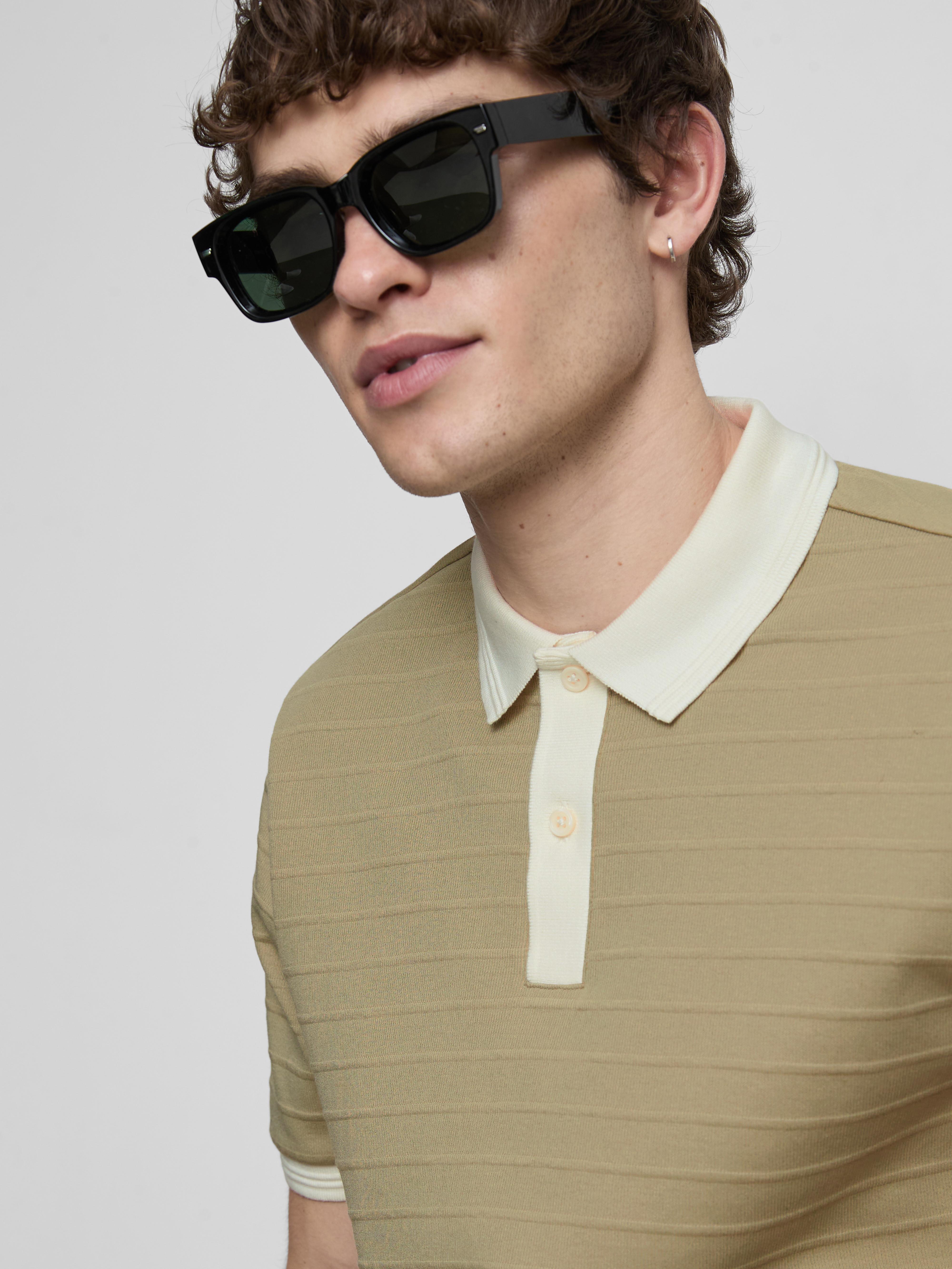 Ottoman Textured Polo Shirt
