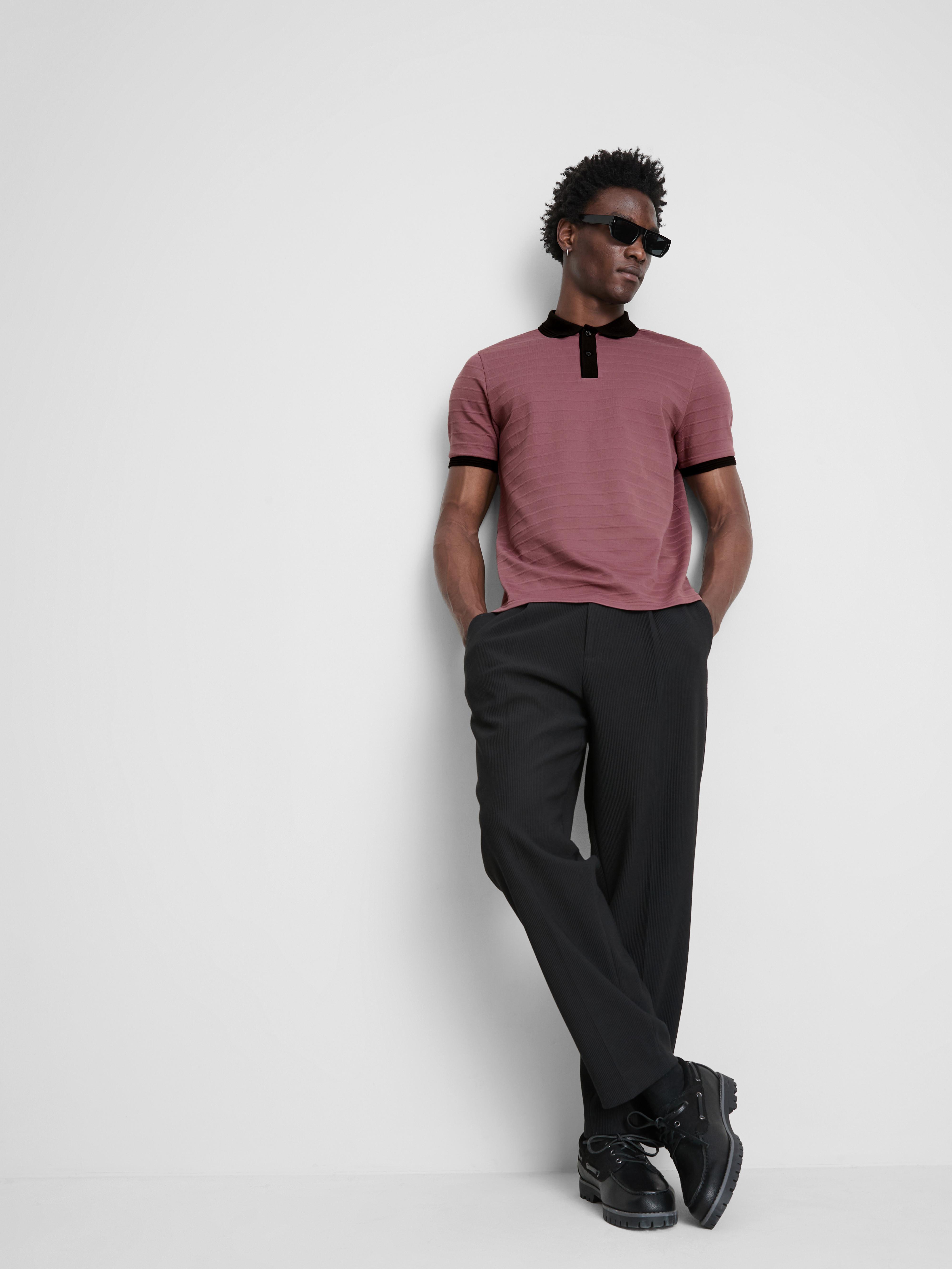 Ottoman Textured Polo Shirt