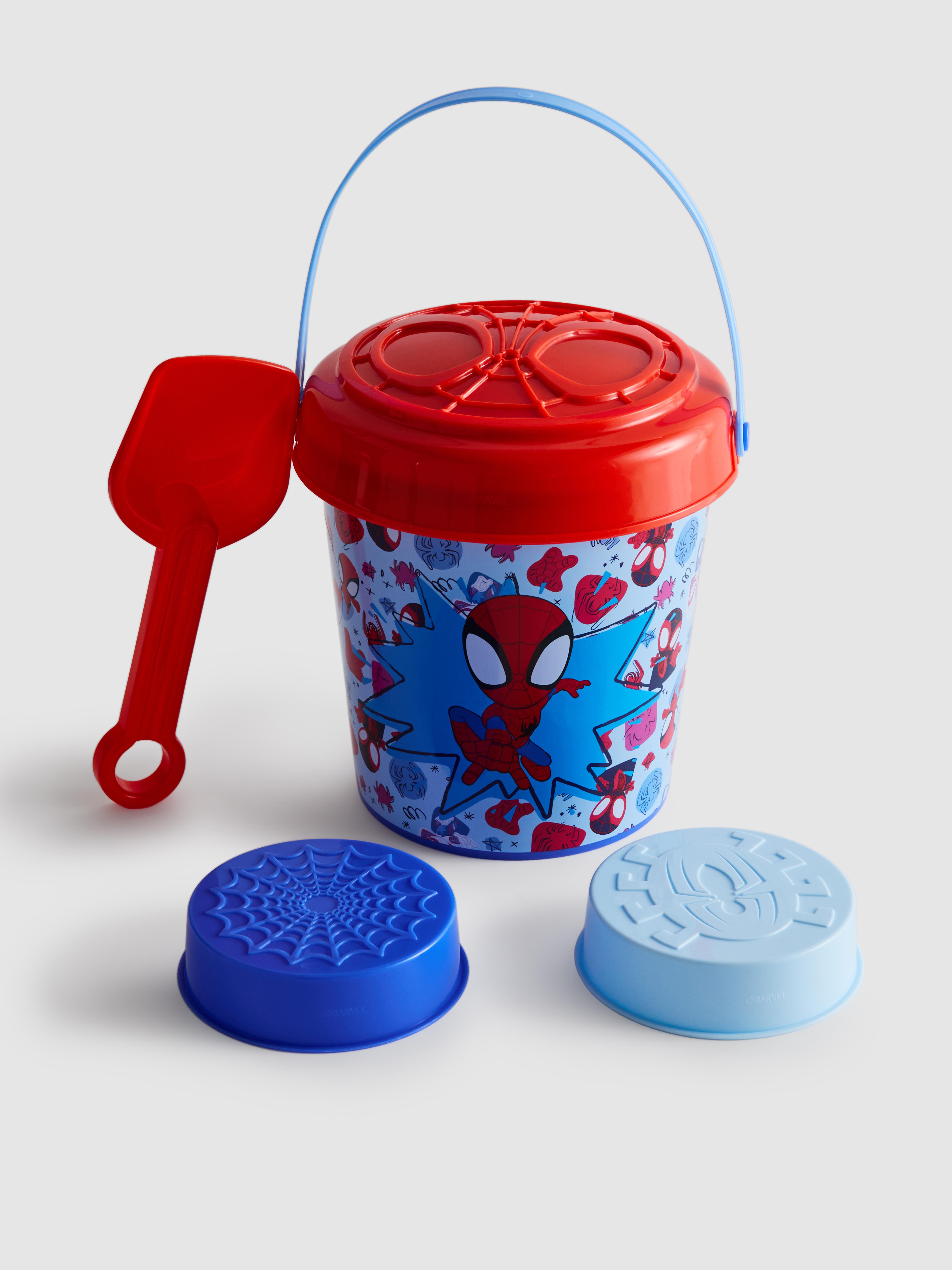 Zestaw na plażę z wiaderkiem, Spider-Man MARVELA