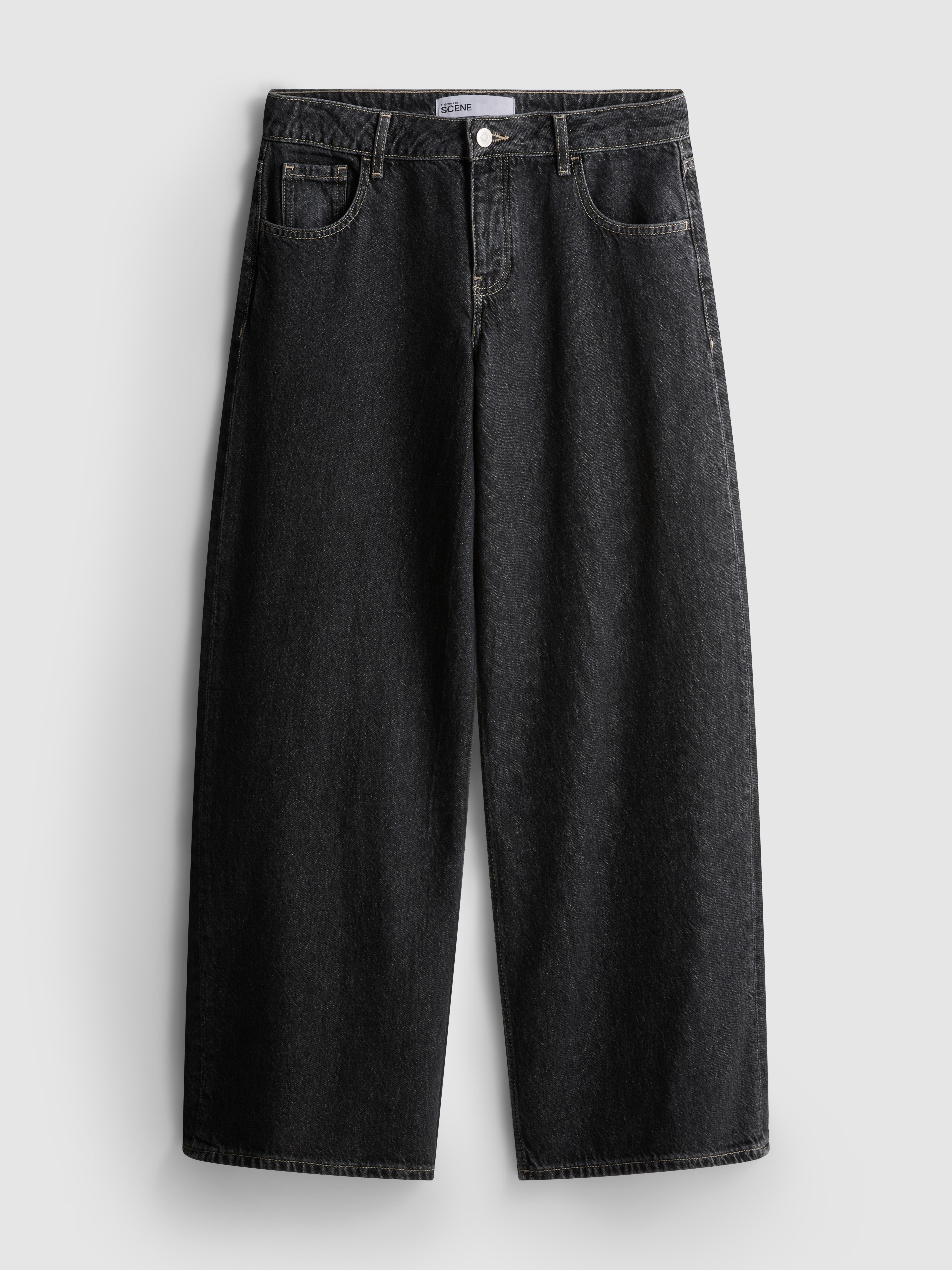 Women's Gray The Primark Scene | Low-Rise Baggy Jeans