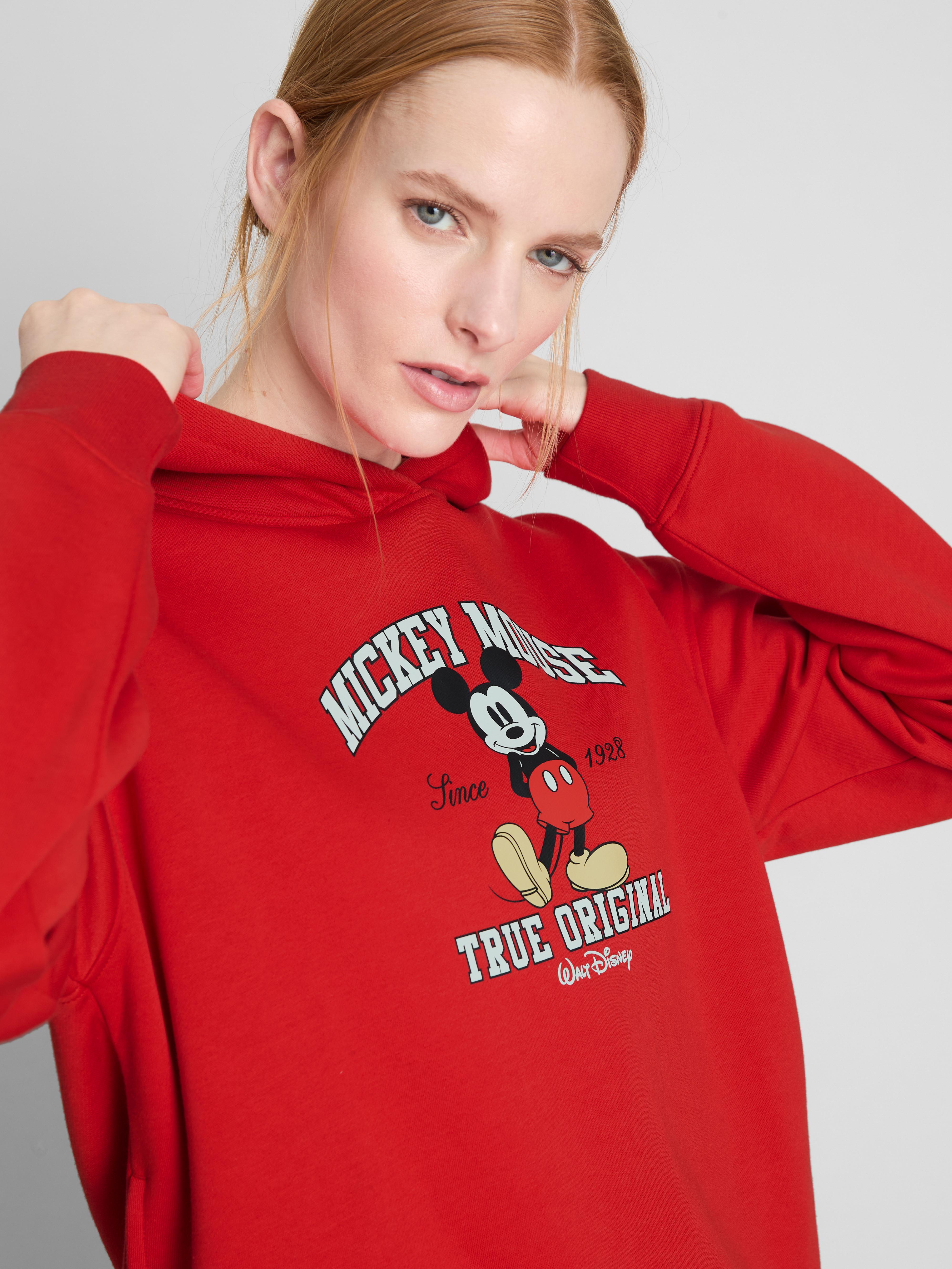 Disney’s Mickey Mouse Cotton-Blend Graphic Hoodie