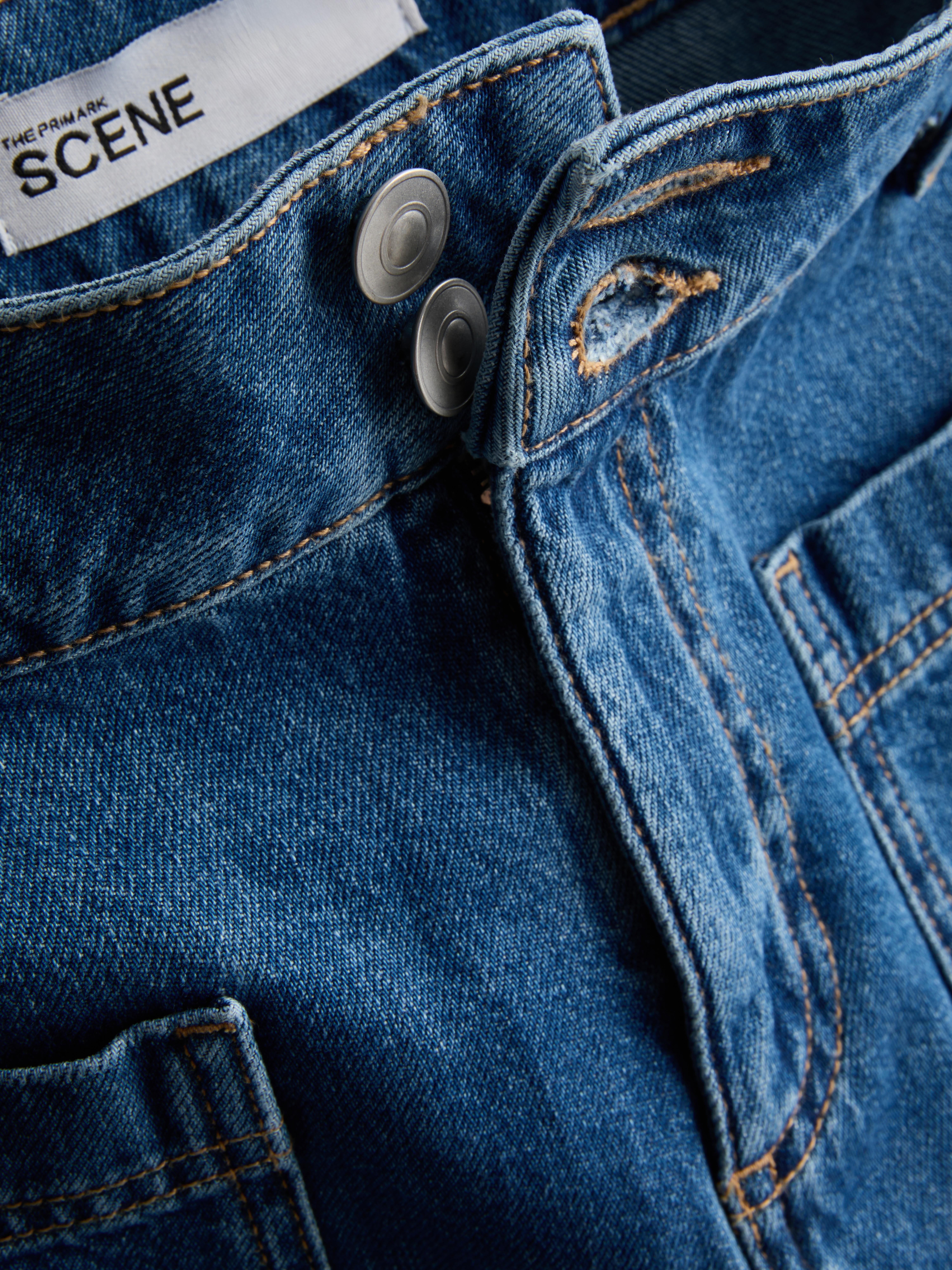 The Primark Scene | Patch Pocket Denim Mini Skirt