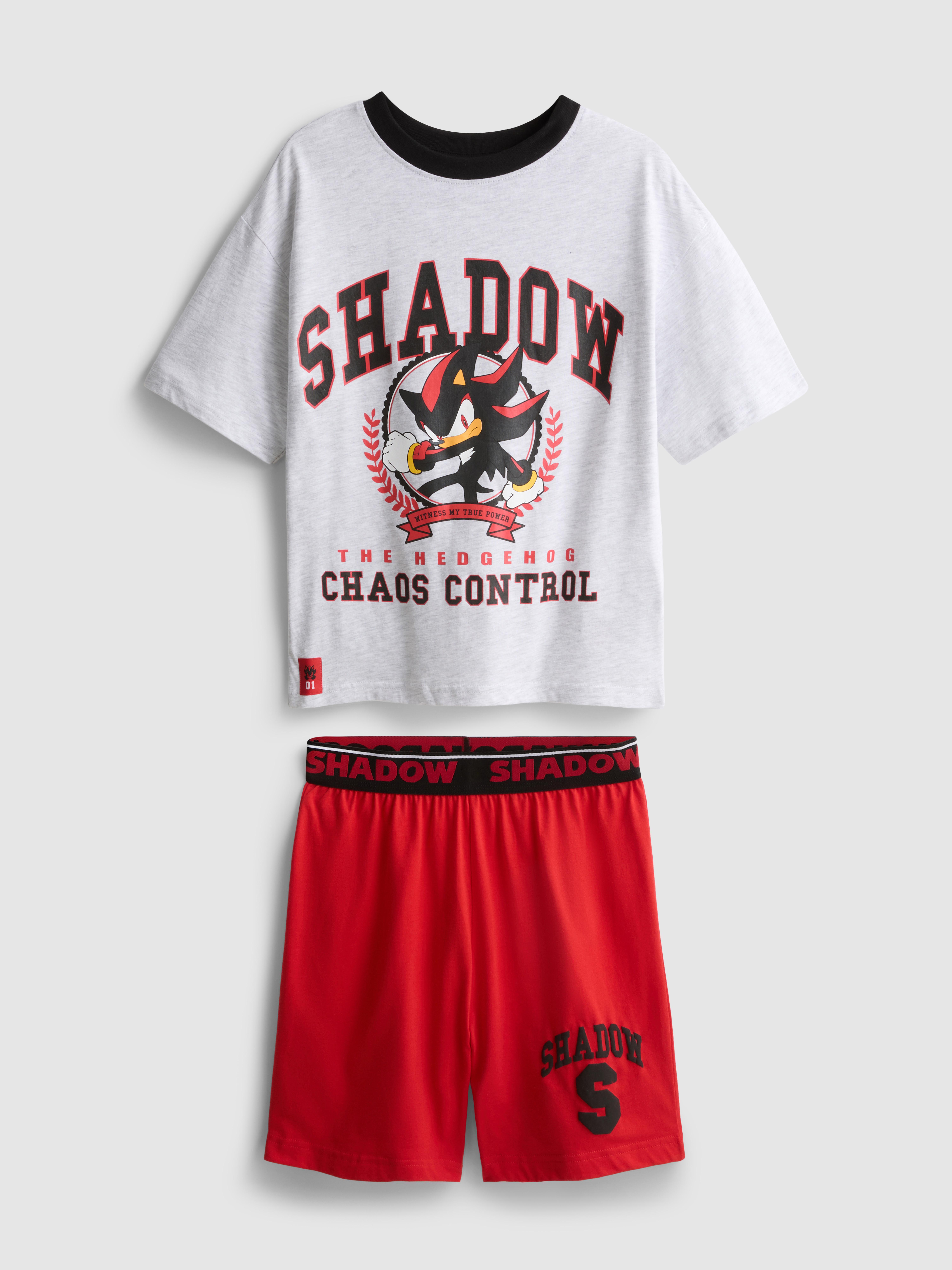 7-15yrs | Sonic The Hedgehog Shadow Short Pyjamas