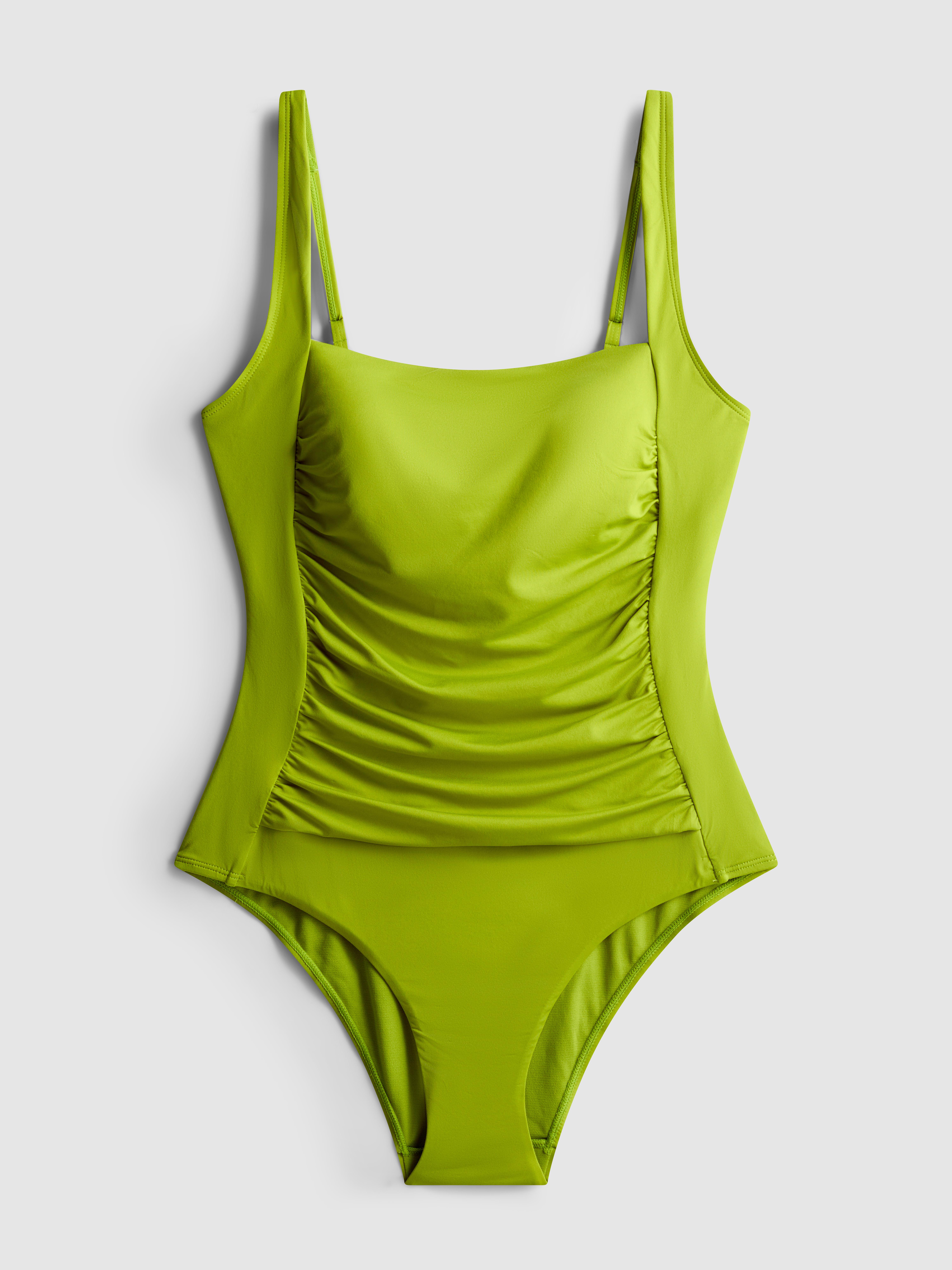 Costume da bagno contenitivo drappeggiato