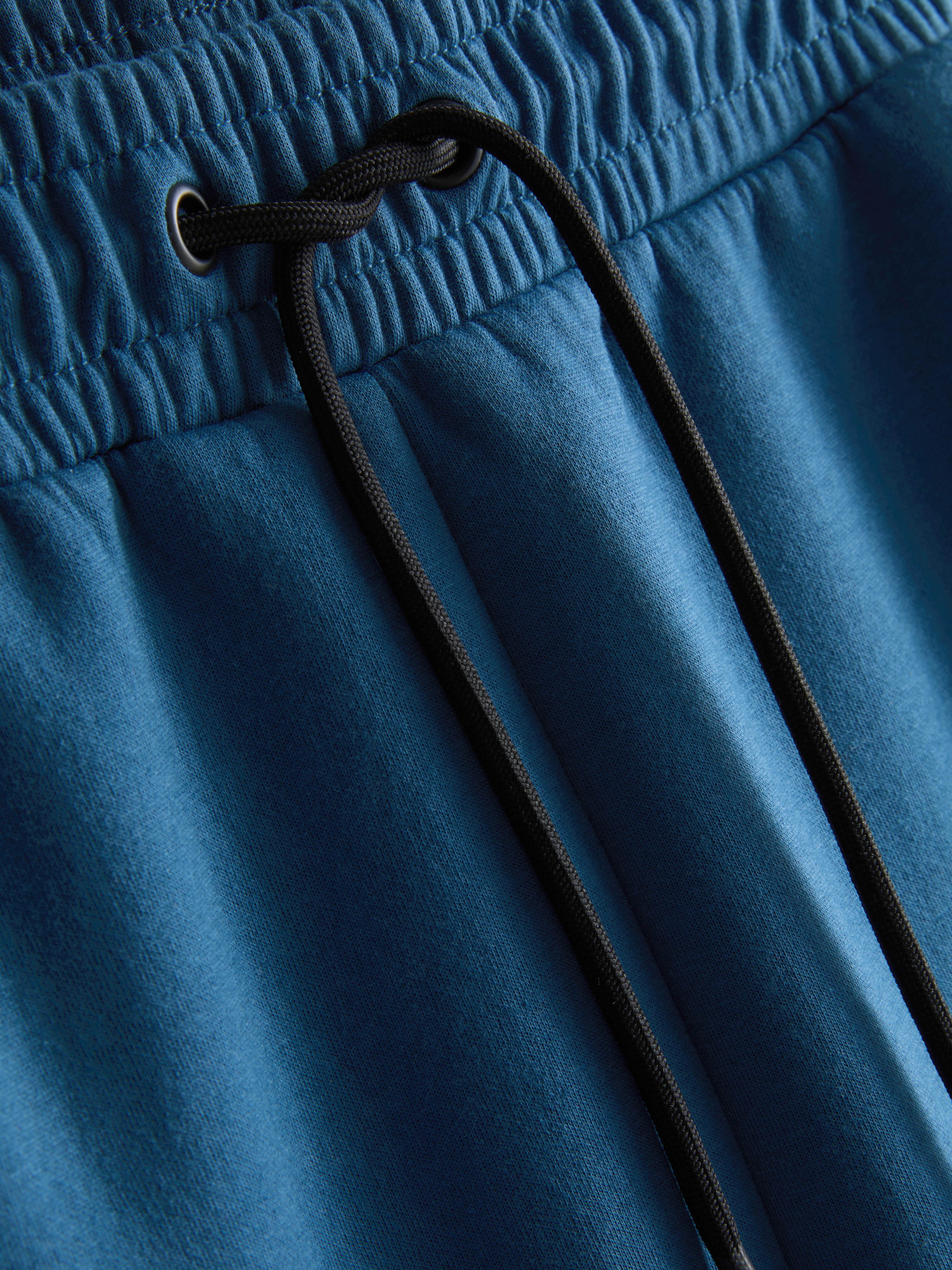 Men's Teal Soft Active Drawstring Shorts