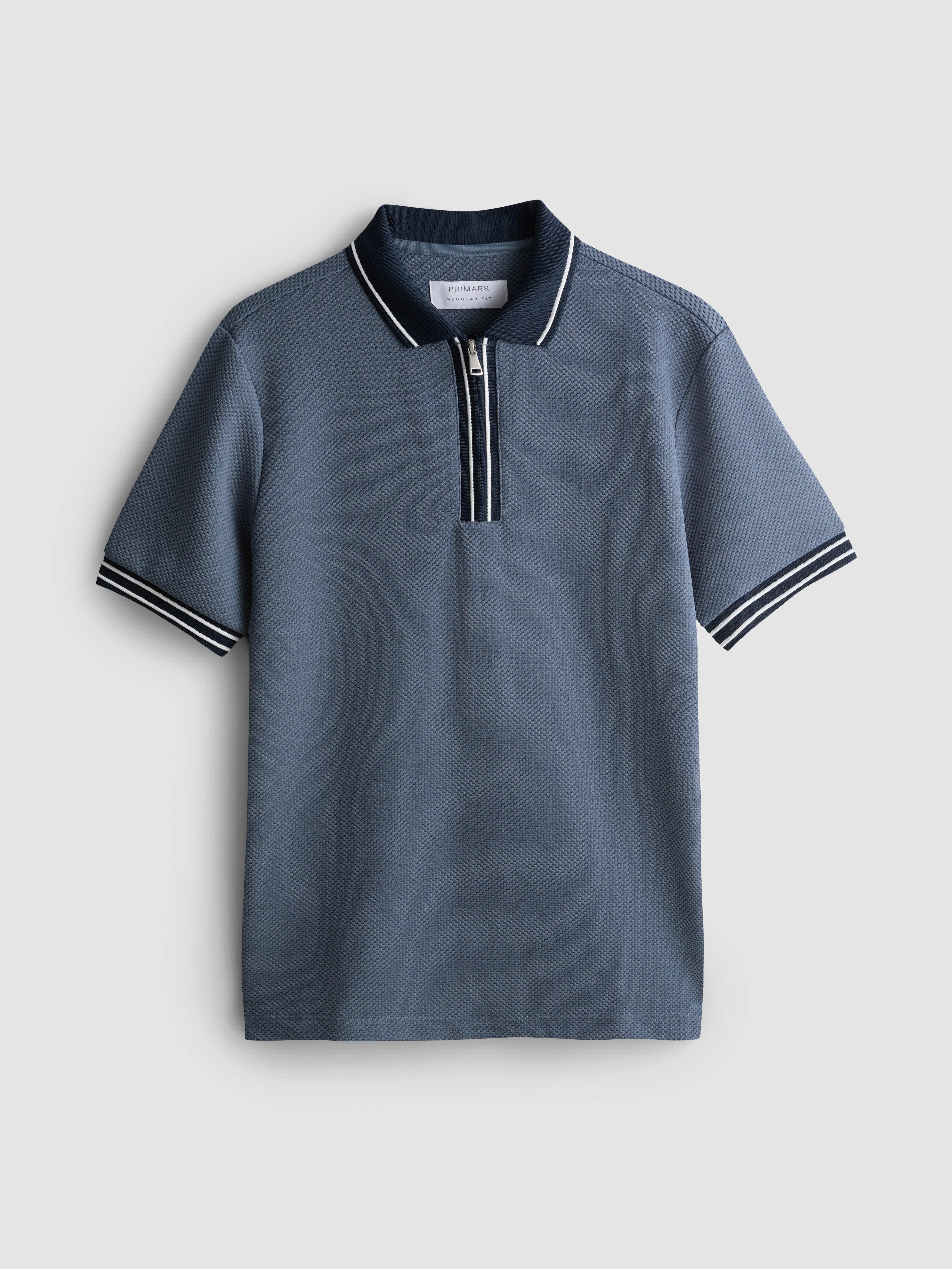 Textured Polo Shirt