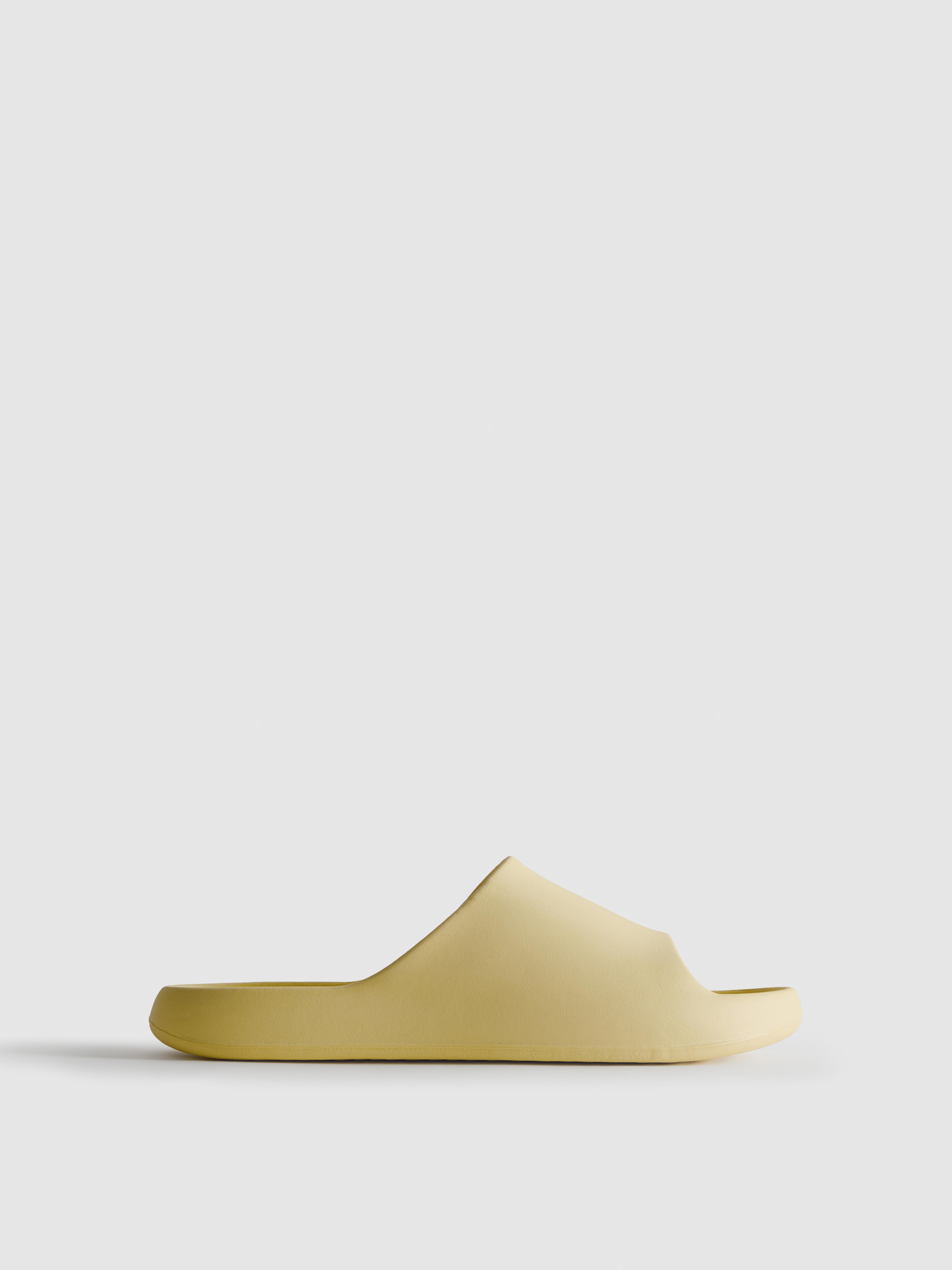 Moulded Pool Sliders Yellow