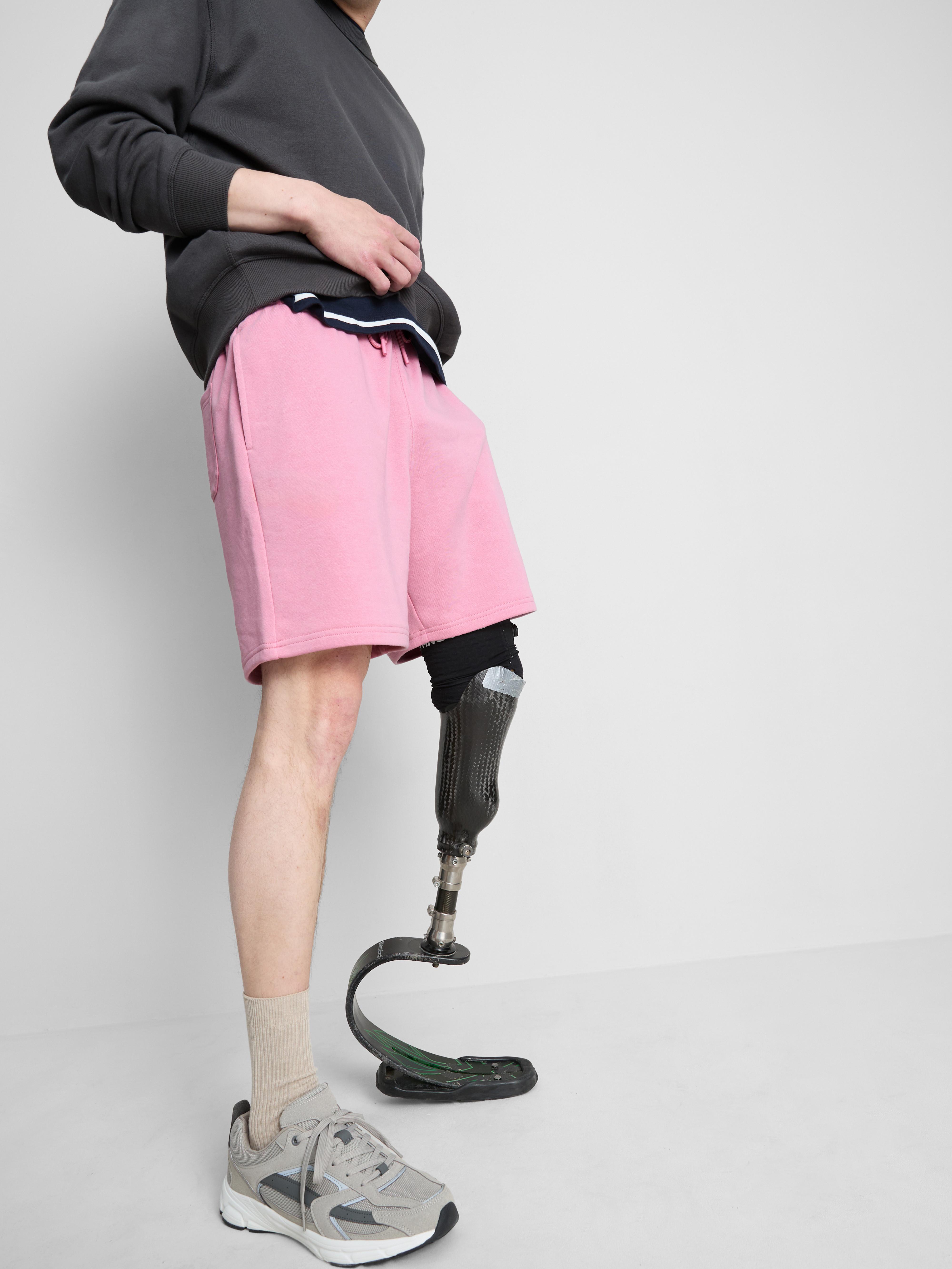 Pantaloncini in jersey con coulisse