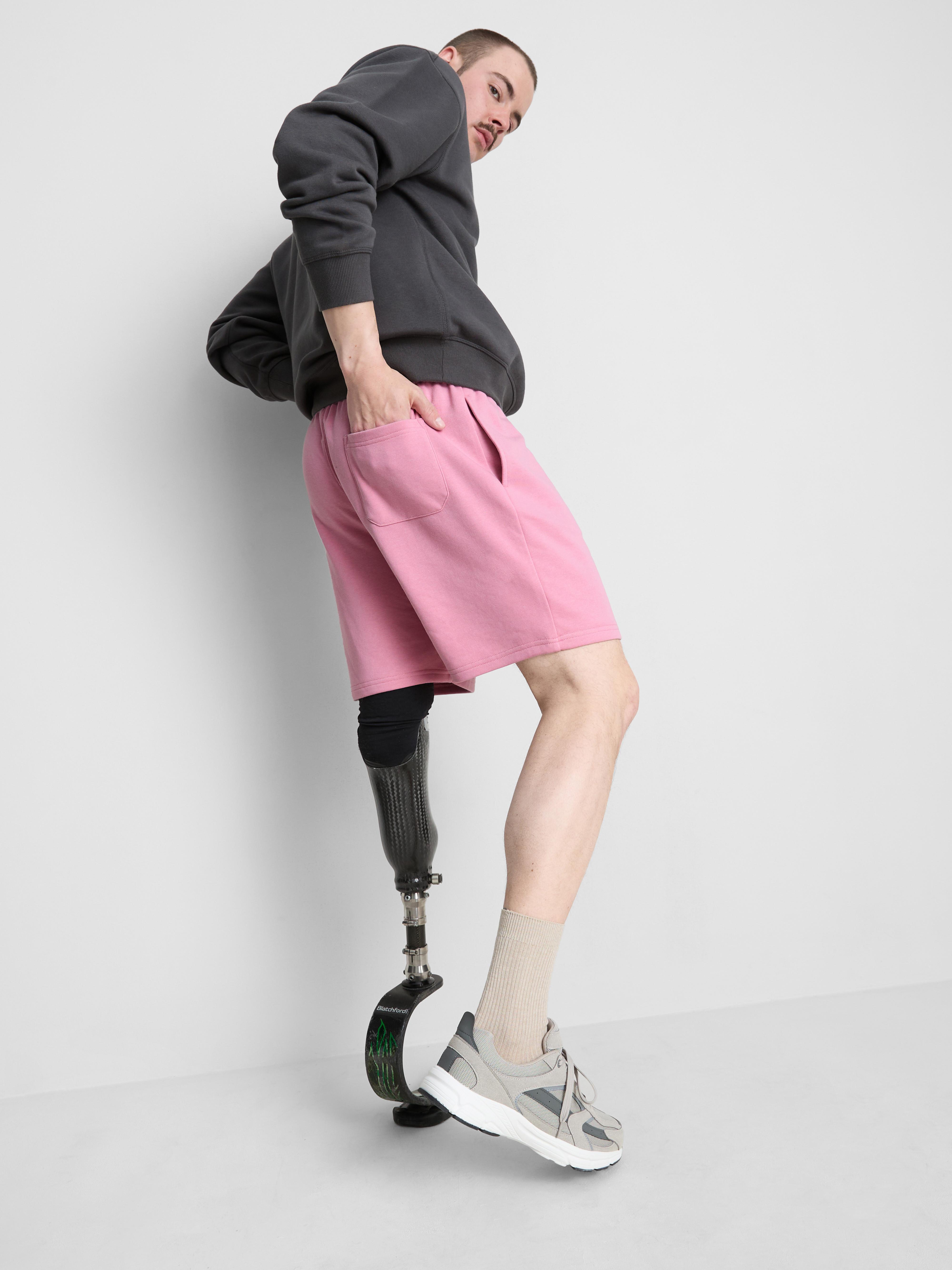 Pantaloncini in jersey con coulisse