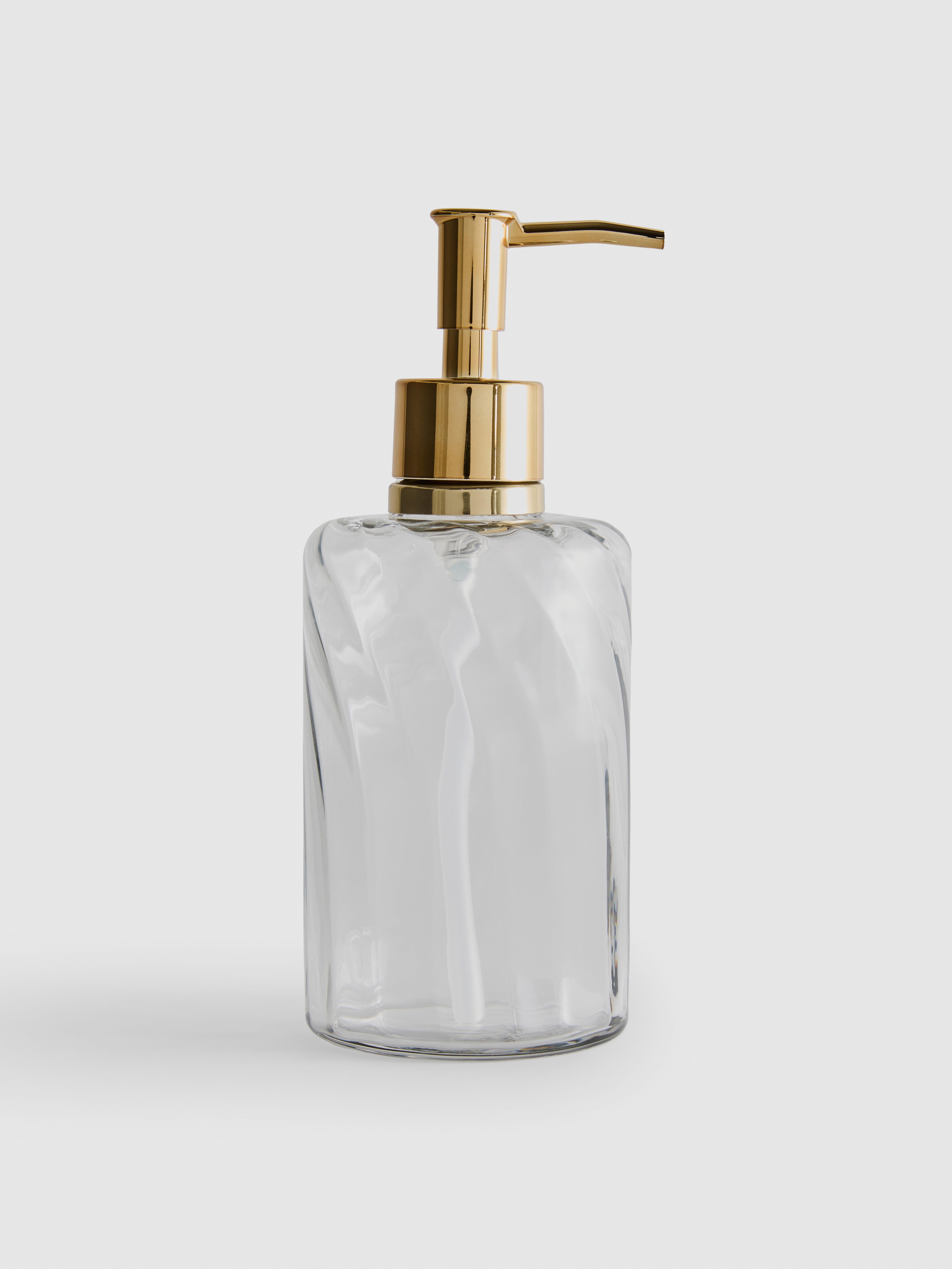 Dispensador de jabón de vidrio