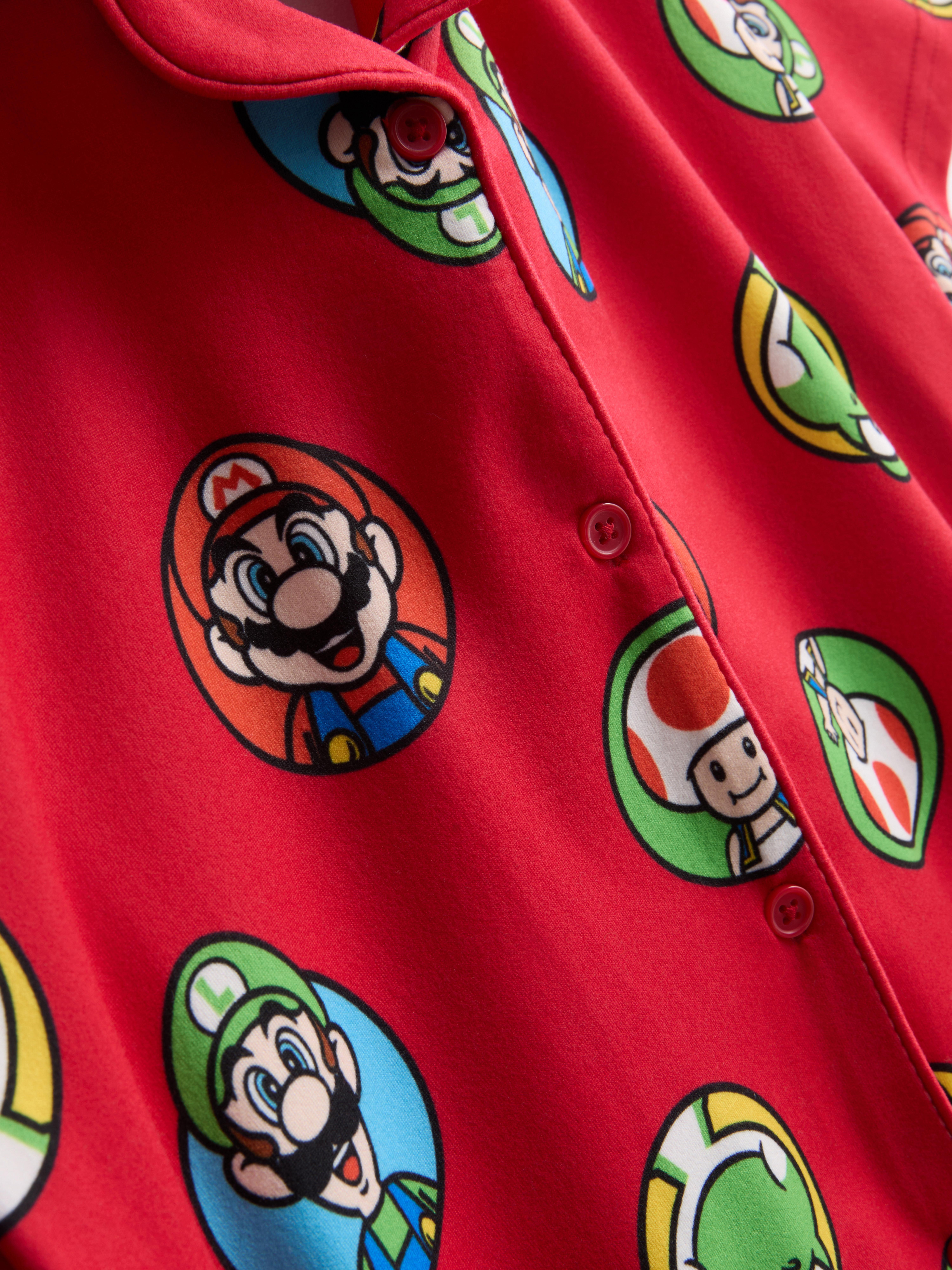 7-15 yrs | Super Mario Graphic Short Pyjamas