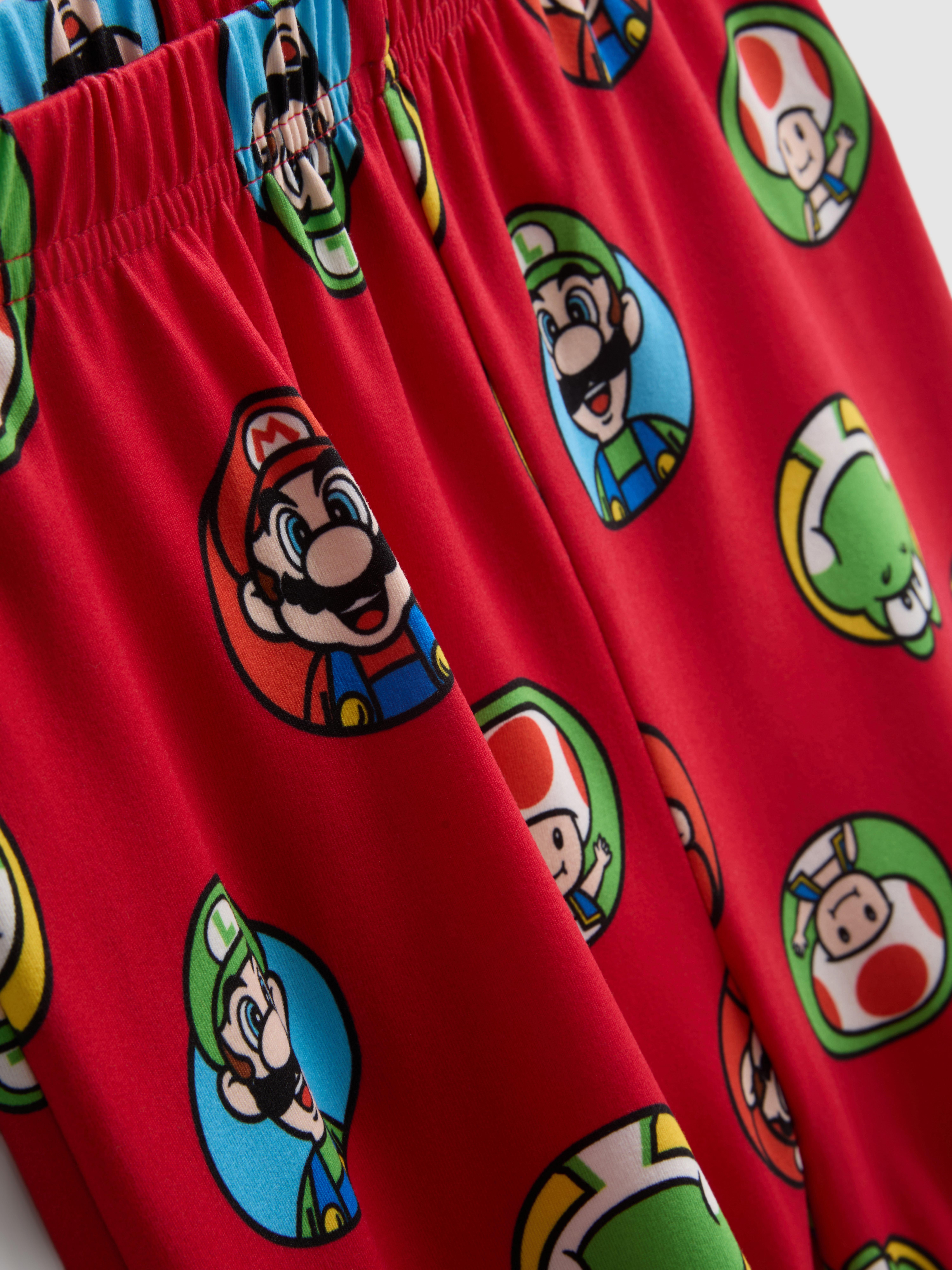 7-15 yrs | Super Mario Graphic Short Pyjamas