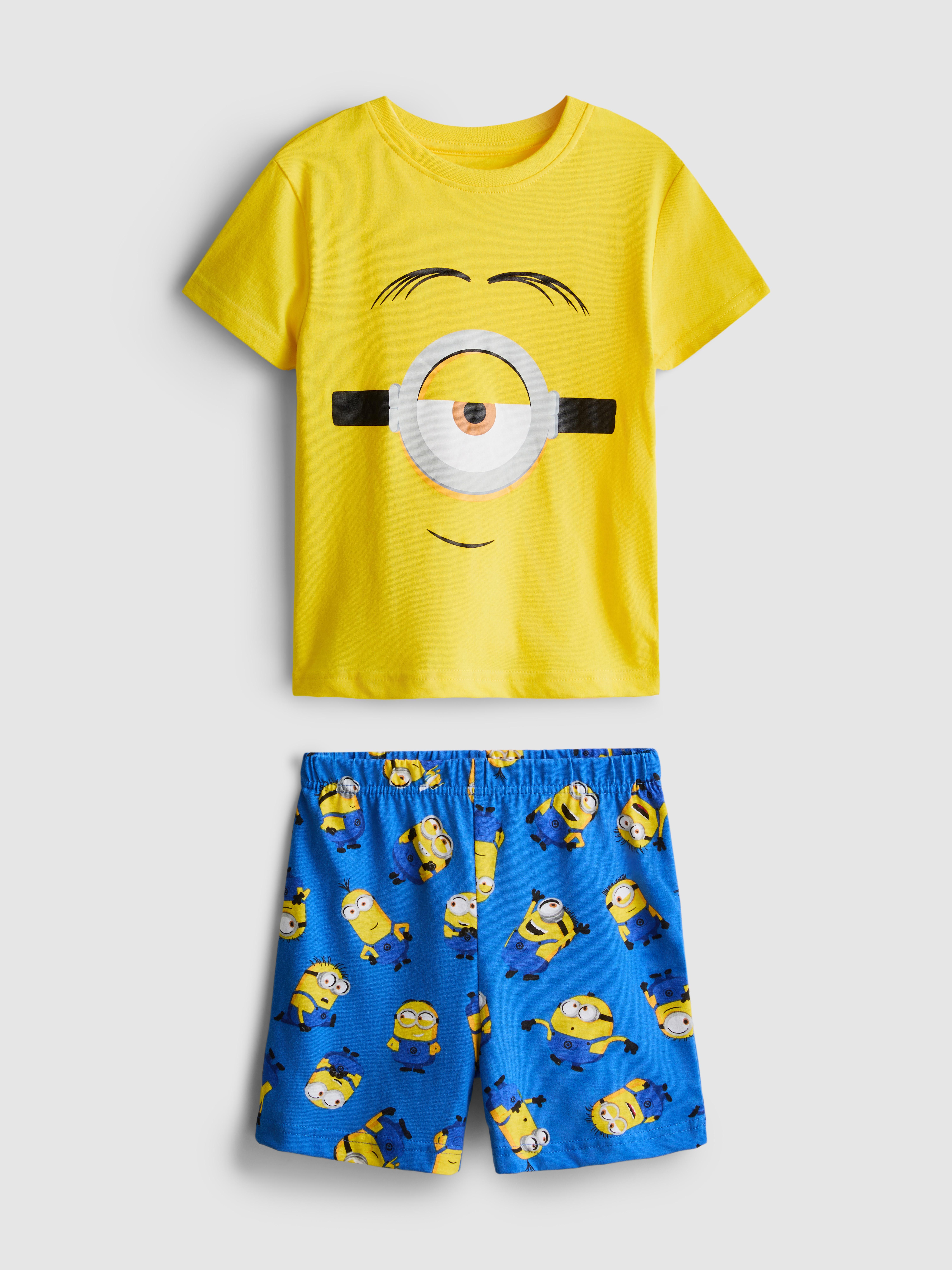 1.5-10yrs | Despicable Me Minions Short Pyjamas