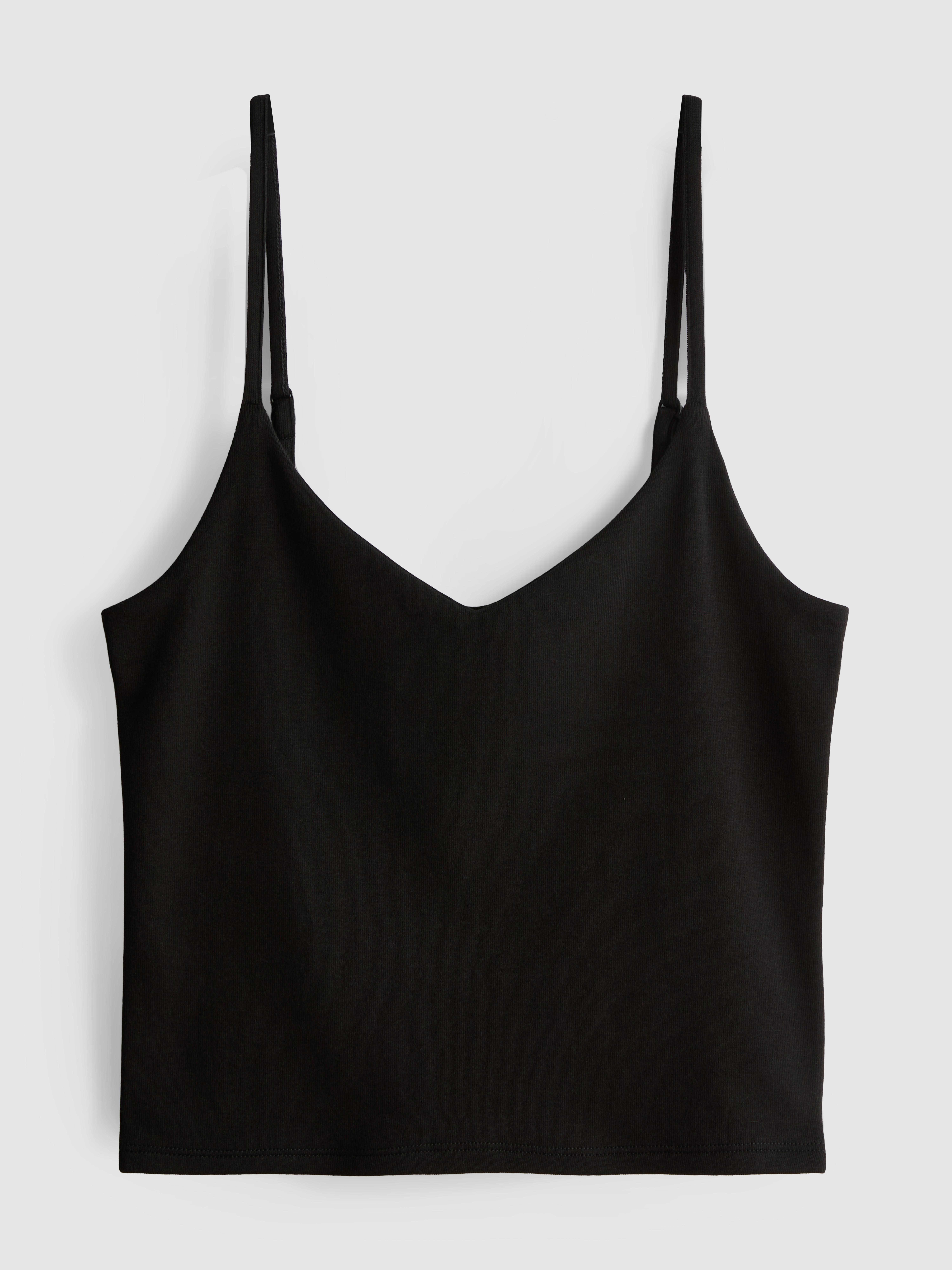 Cotton Rich V-Neck Bralette