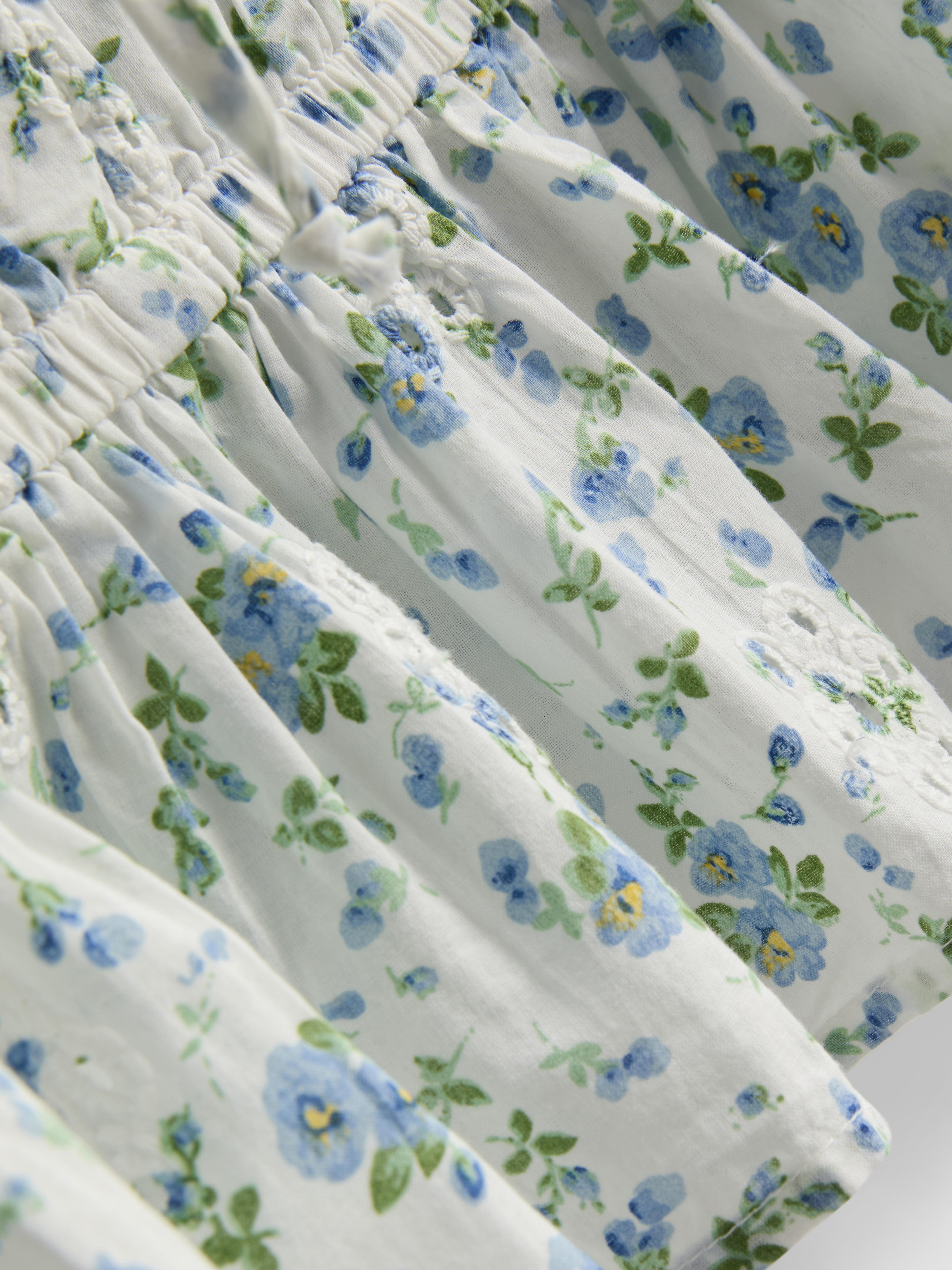 Floral Broderie Pajama Cami Top