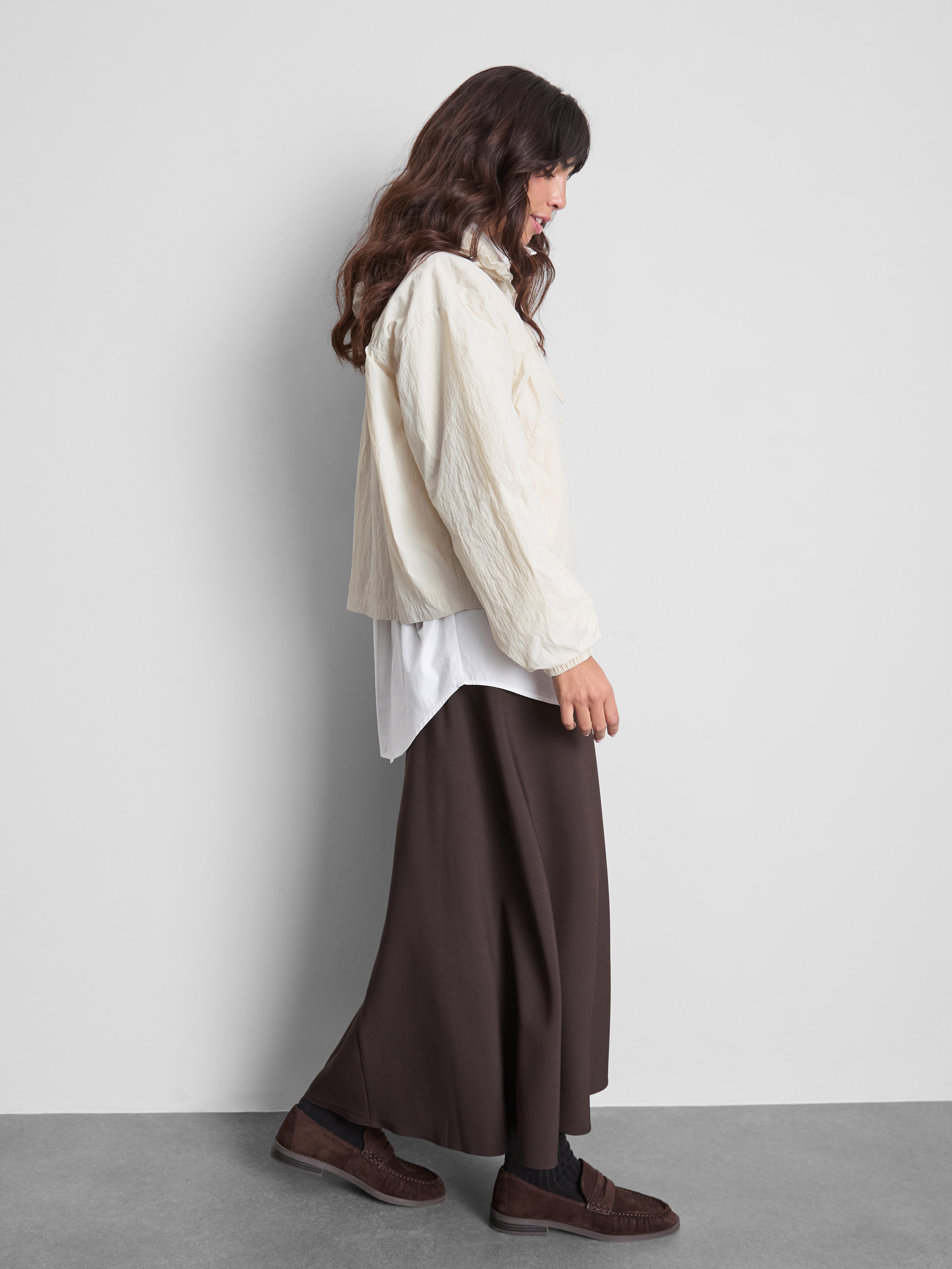 Giacca leggera arricciata