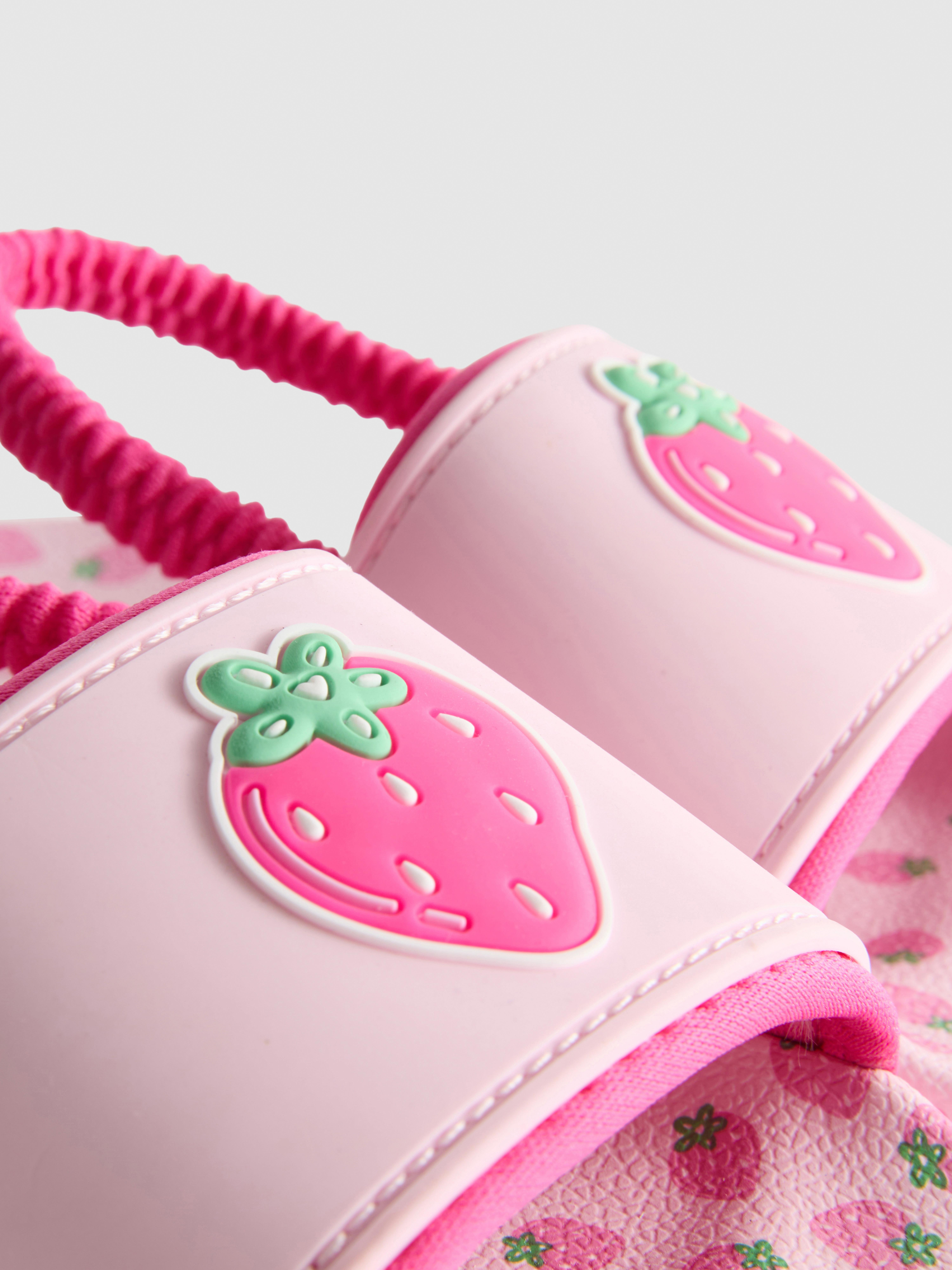 Strawberry Slingback Sliders