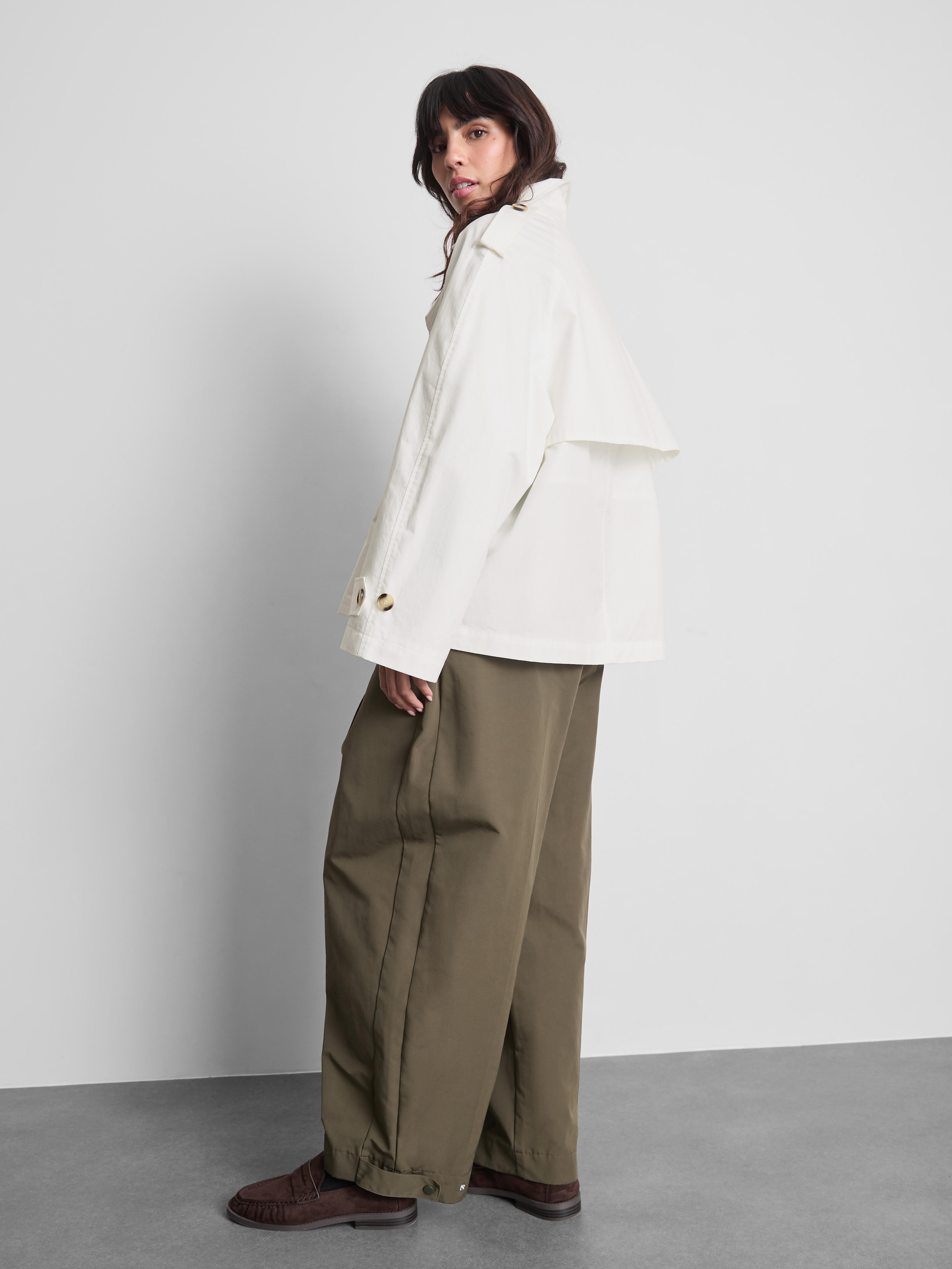 Cropped Summer Rain Jacket