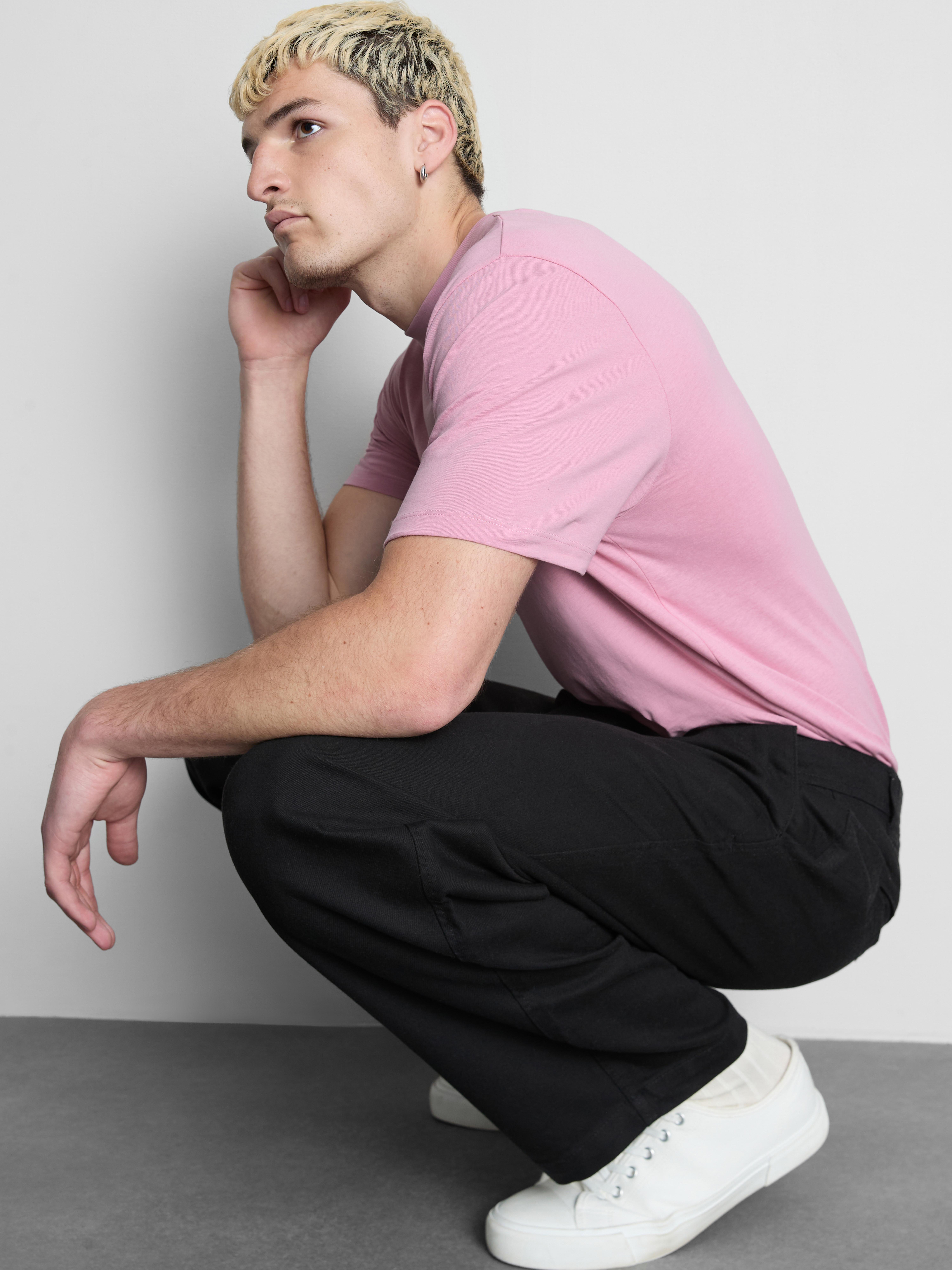 Regular-fit T-shirt met korte mouwen