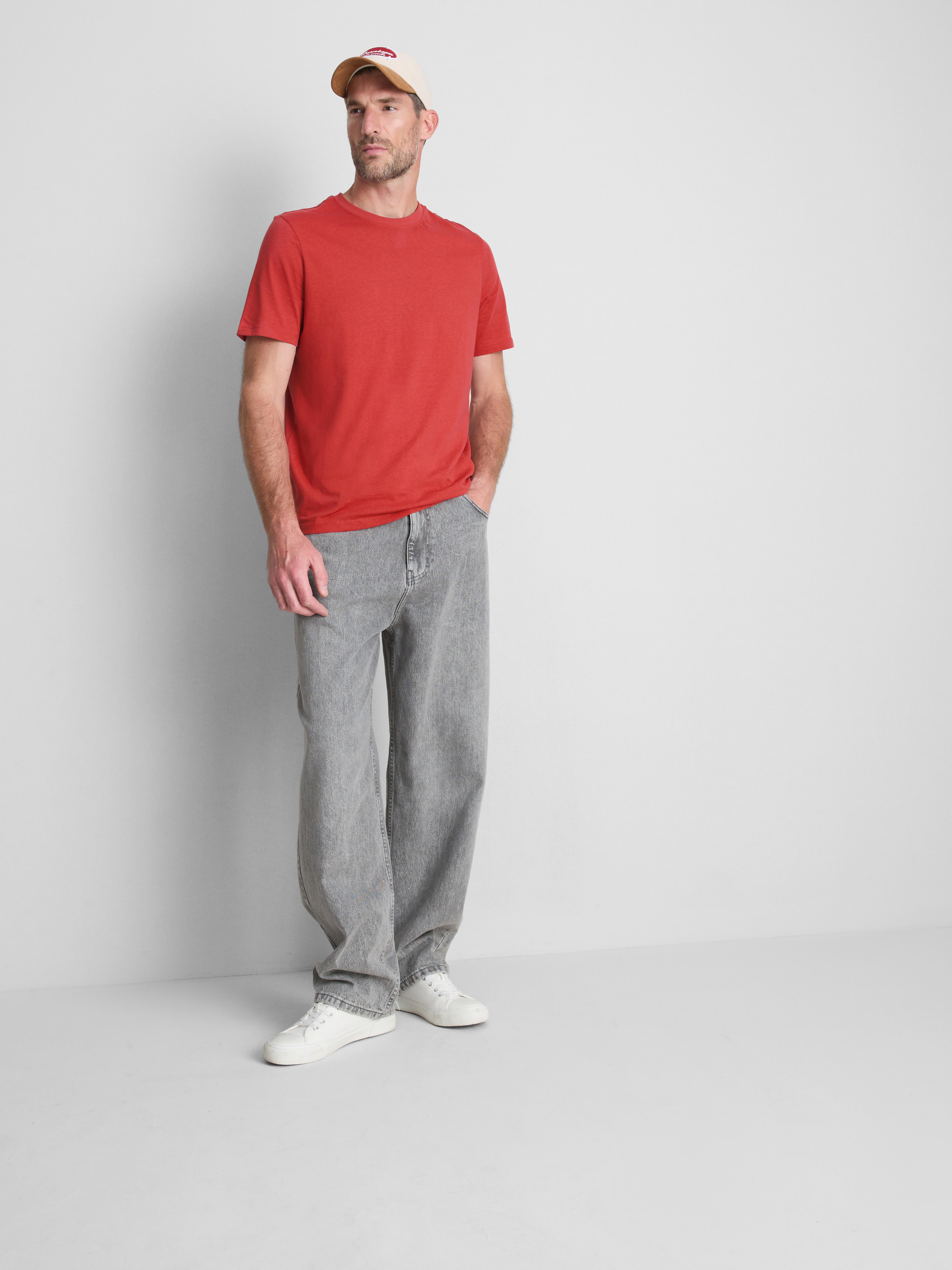 Kurzärmeliges Regular-Fit-T-Shirt