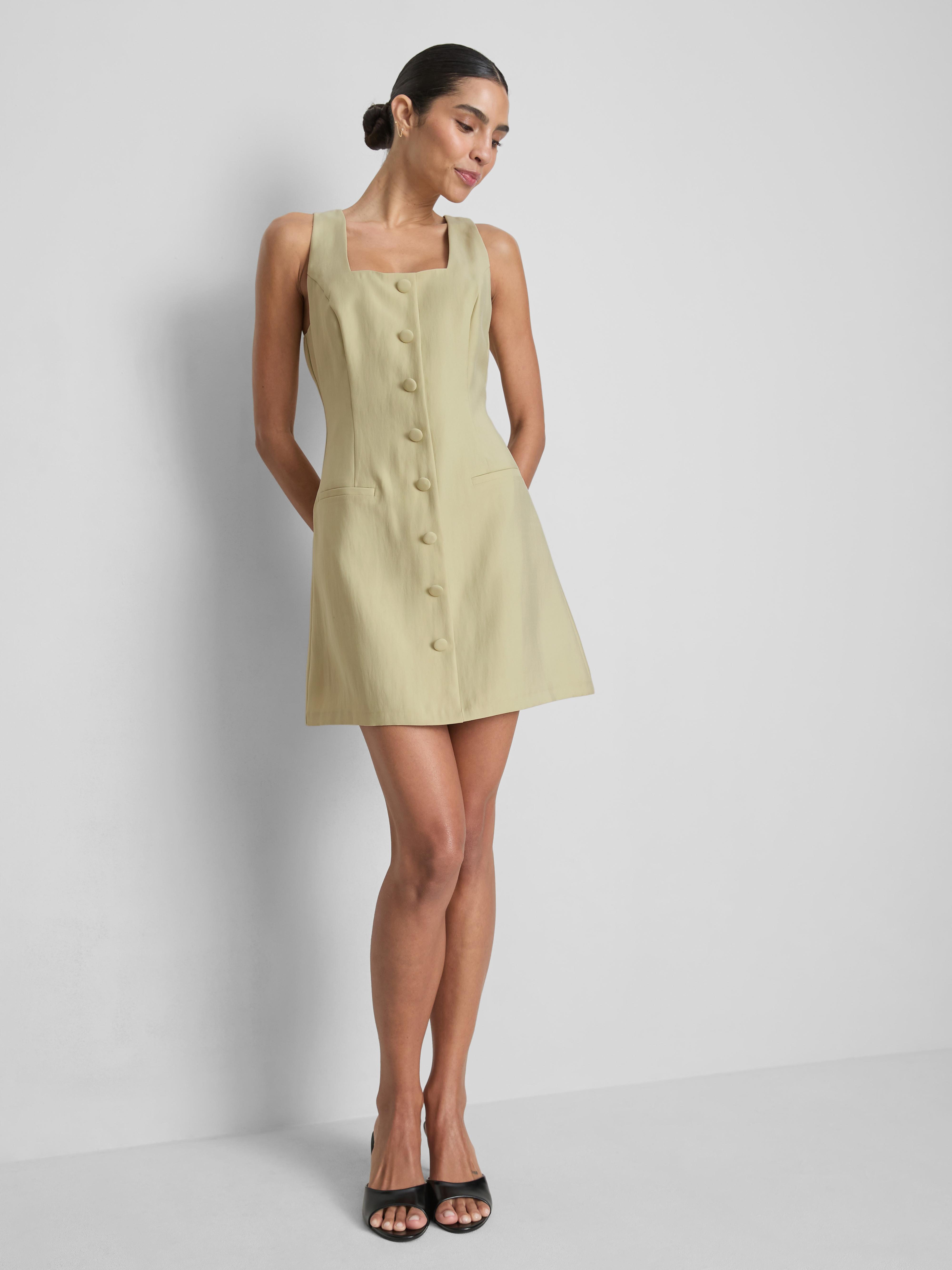 By Coleen Button Down Mini Dress