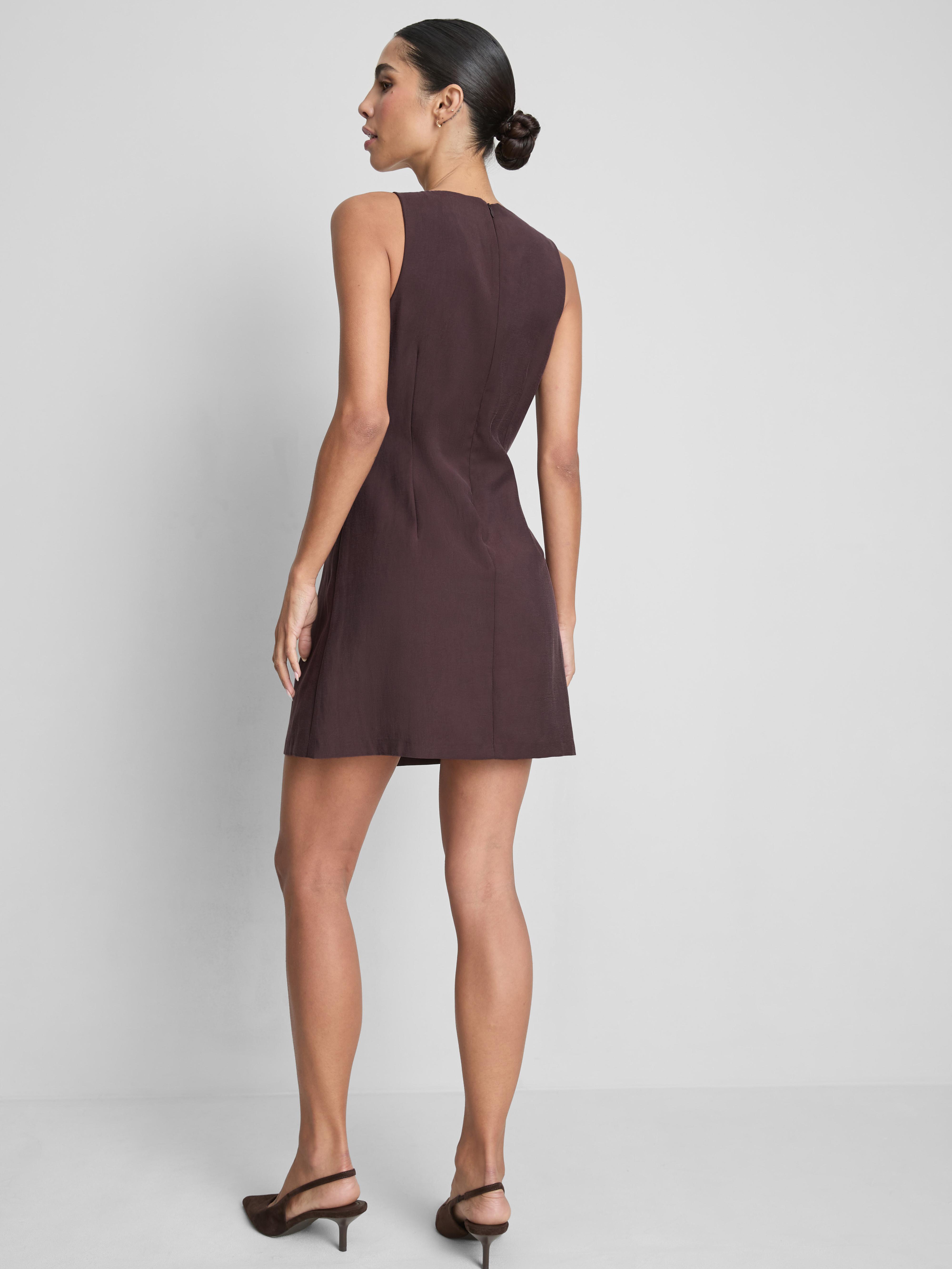 By Coleen Button Down Mini Dress