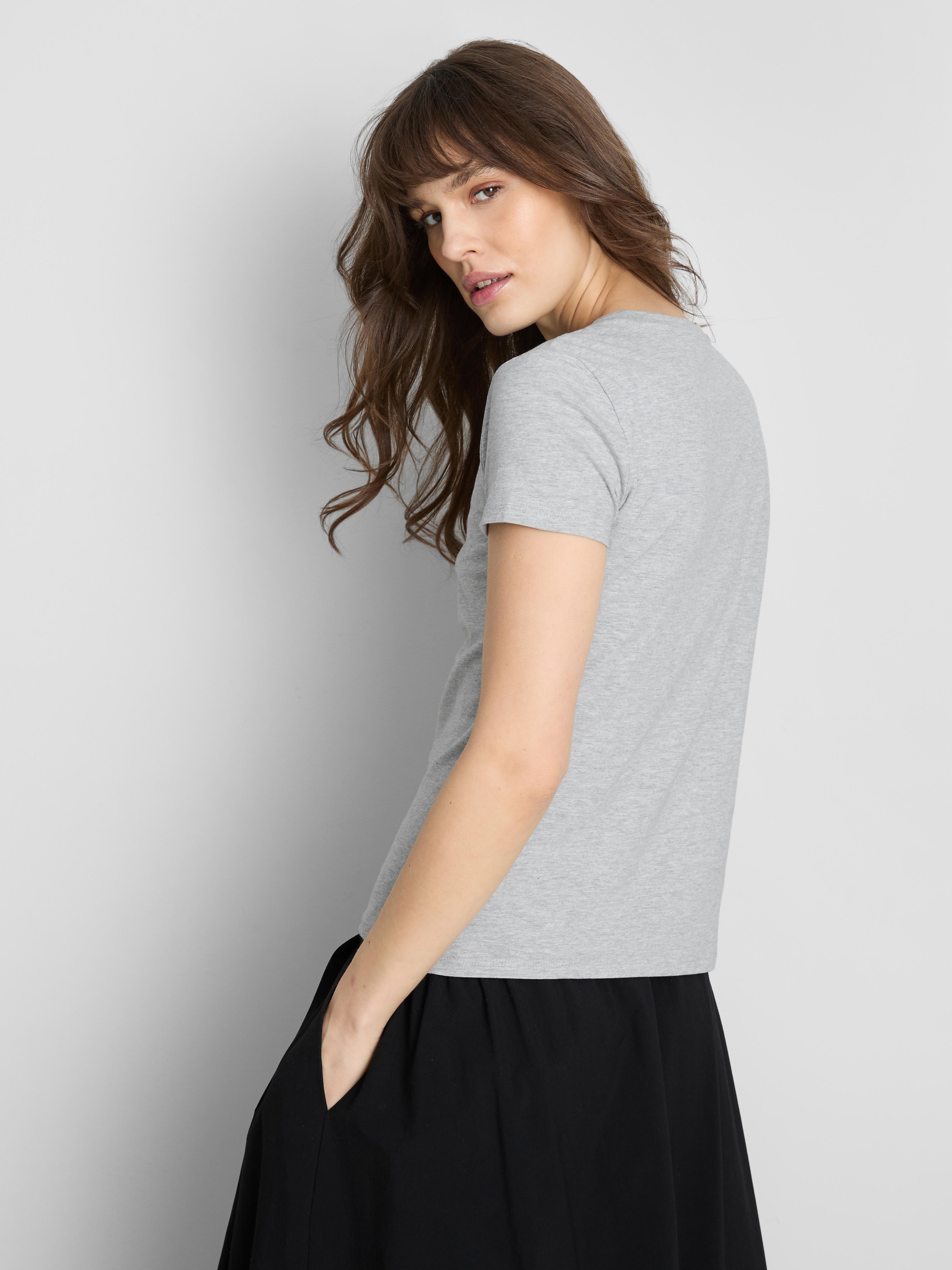 Cotton Rich Crew Neck T-Shirt