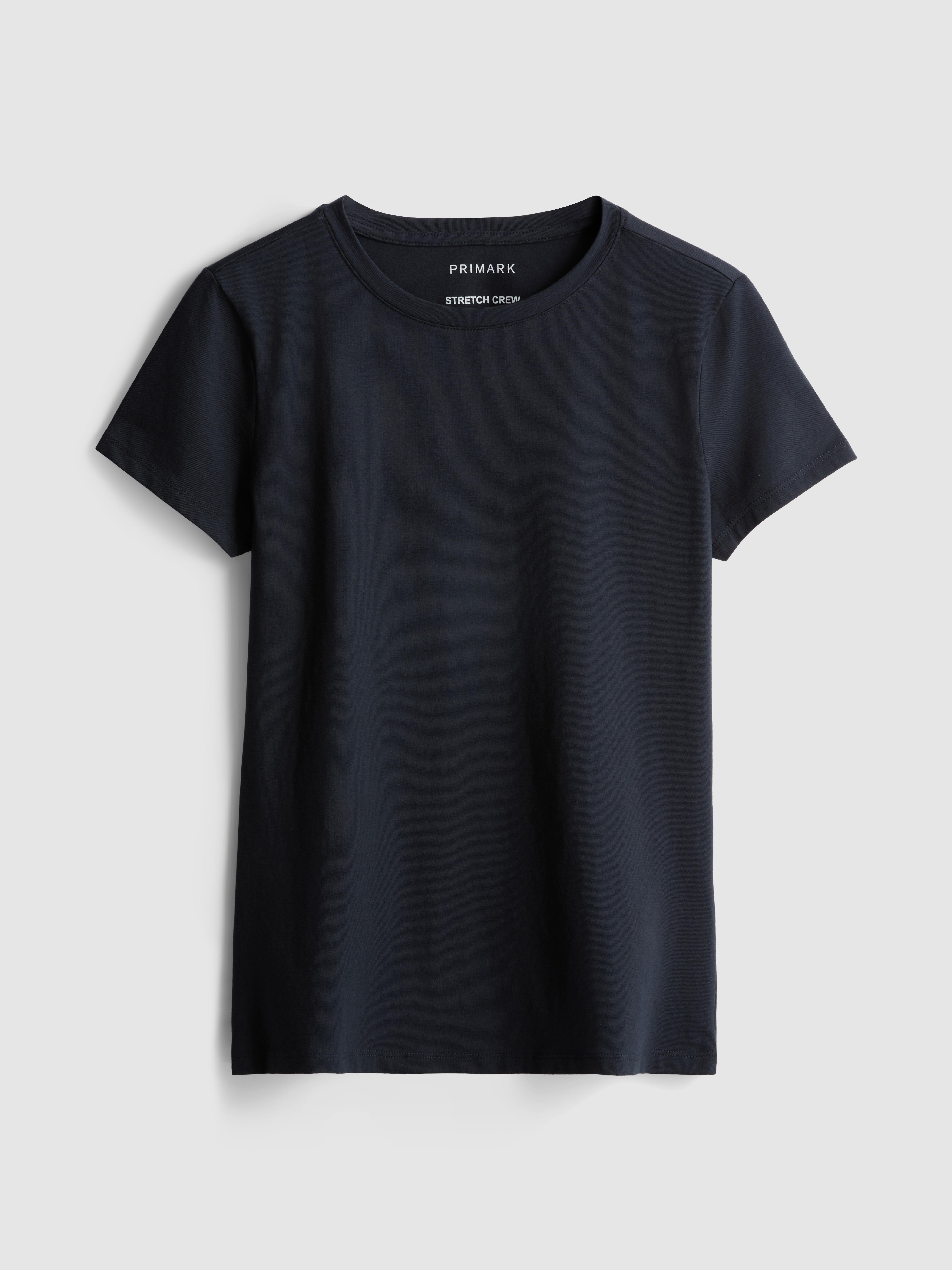 Cotton-Rich Stretch Crewneck T-Shirt