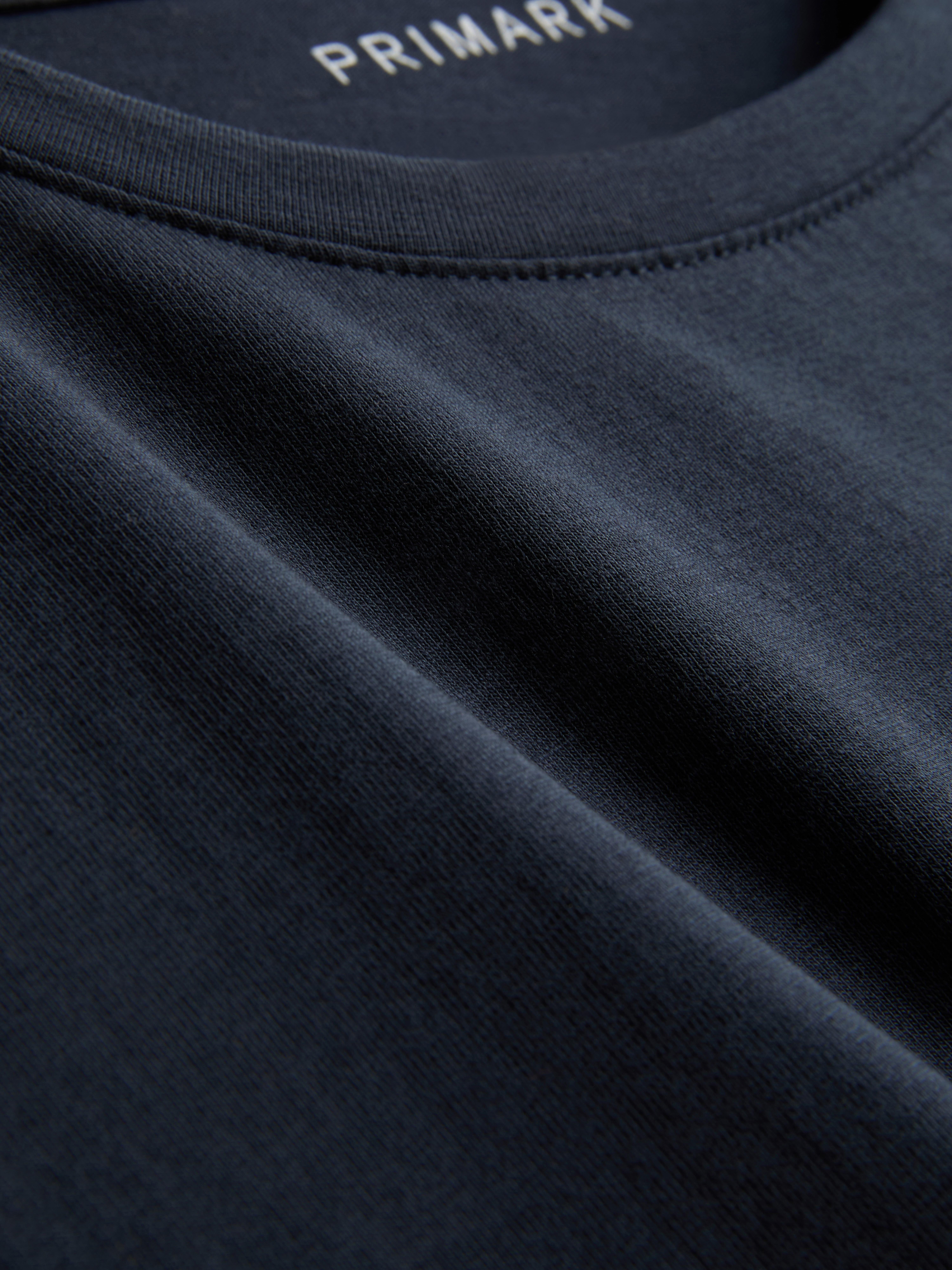 Cotton-Rich Stretch Crewneck T-Shirt