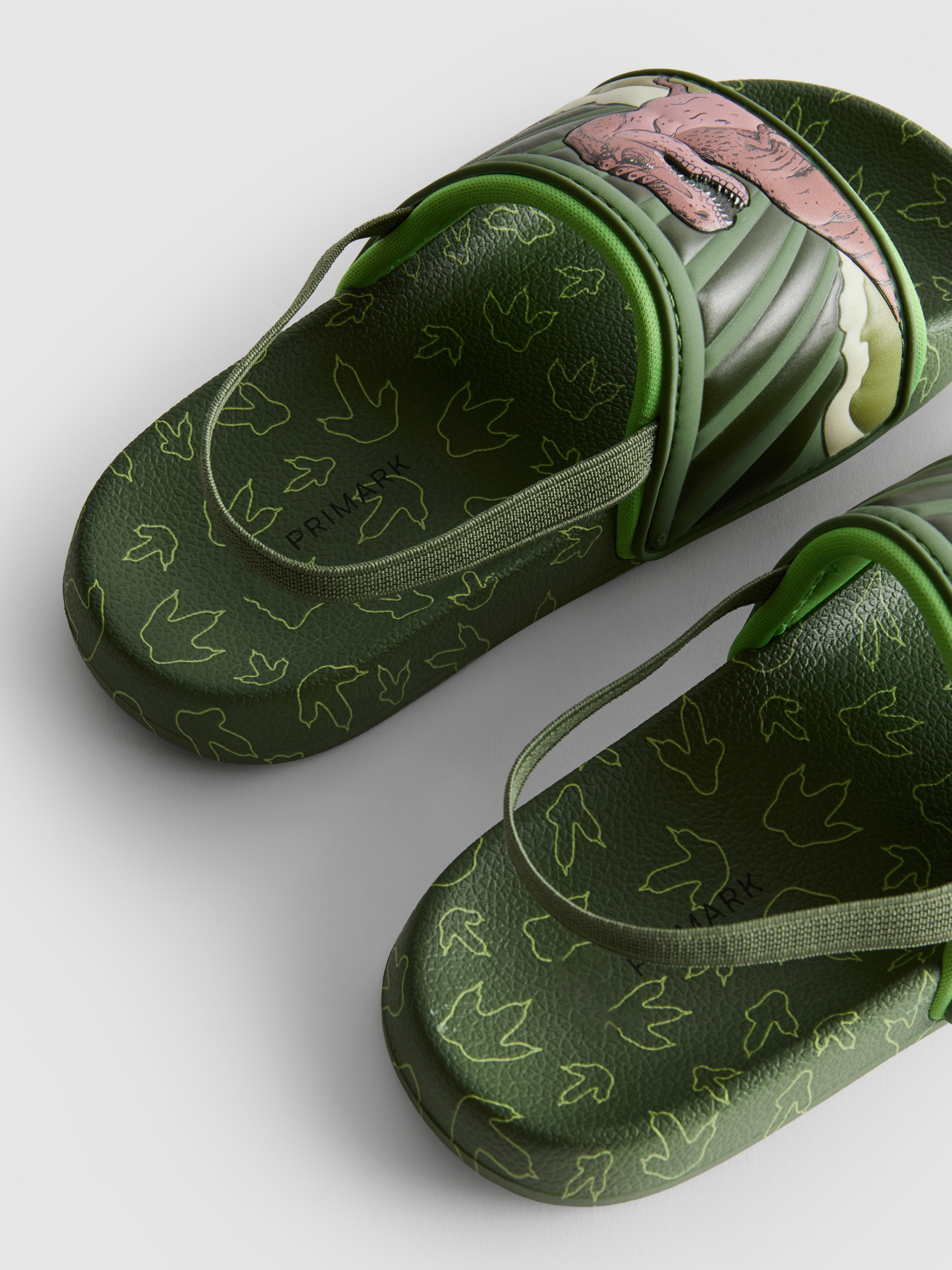 Dinosaur Slingback Sliders