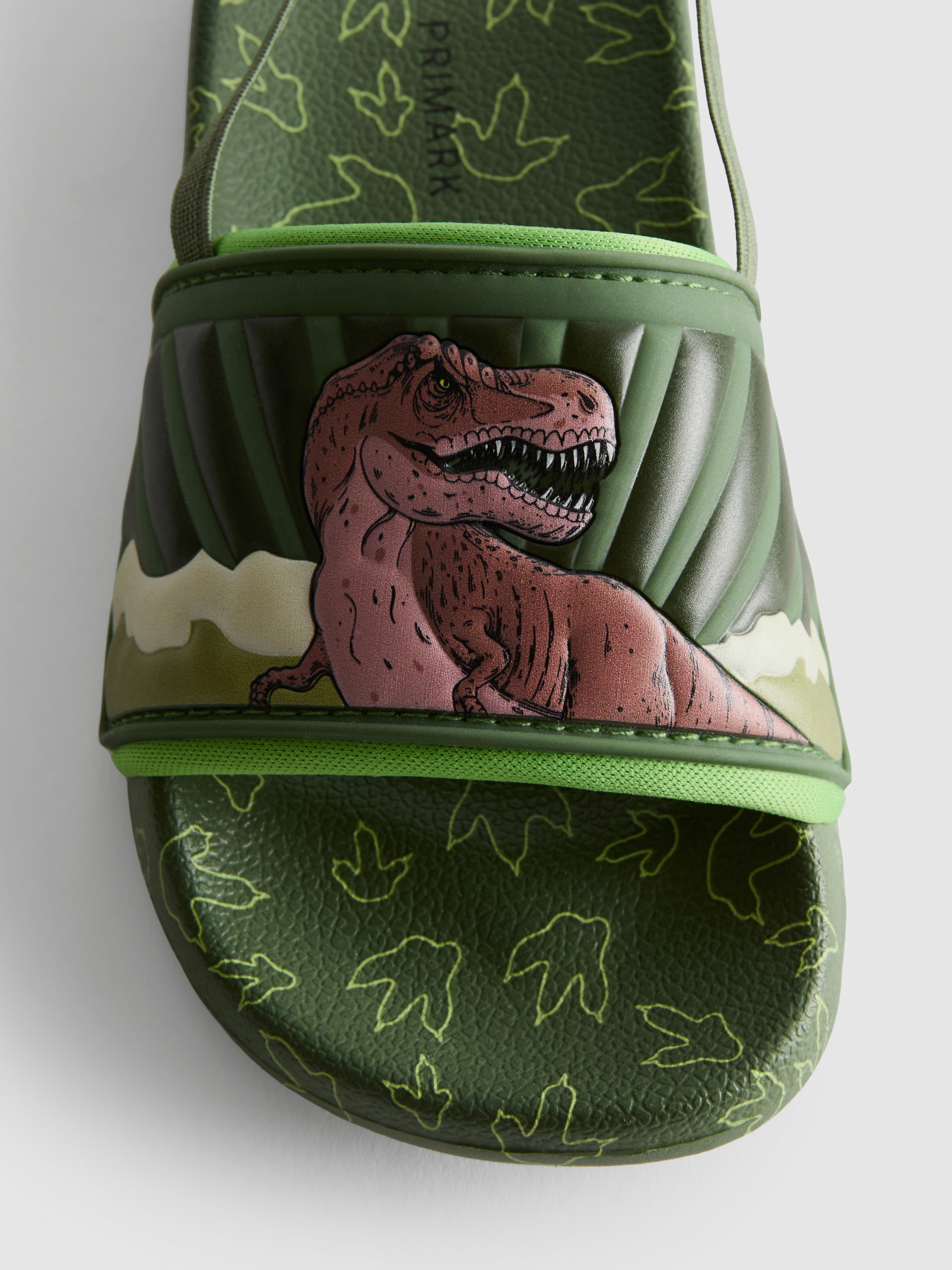 Dinosaur Slingback Sliders