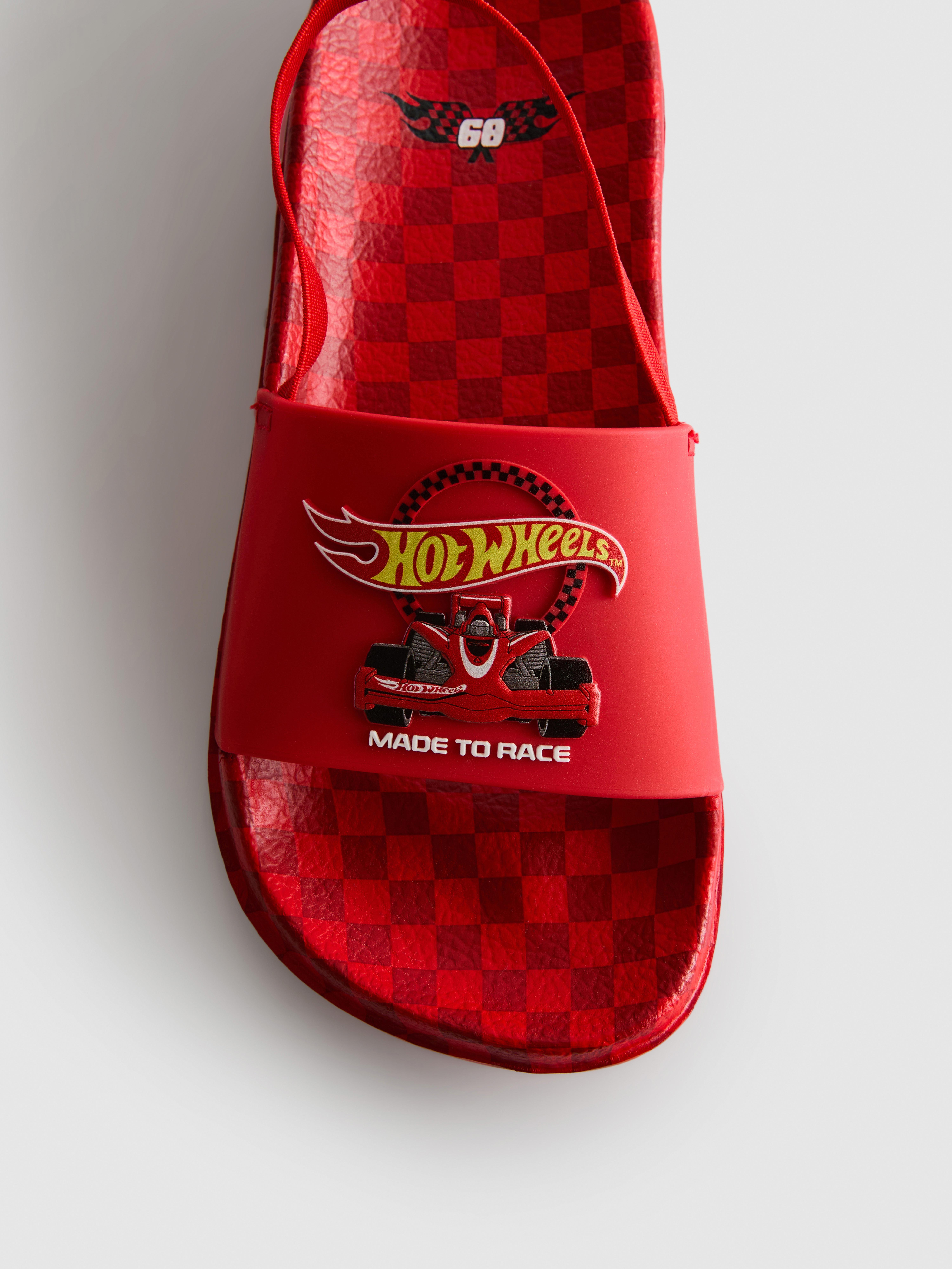 Hot Wheels Slingback Sliders