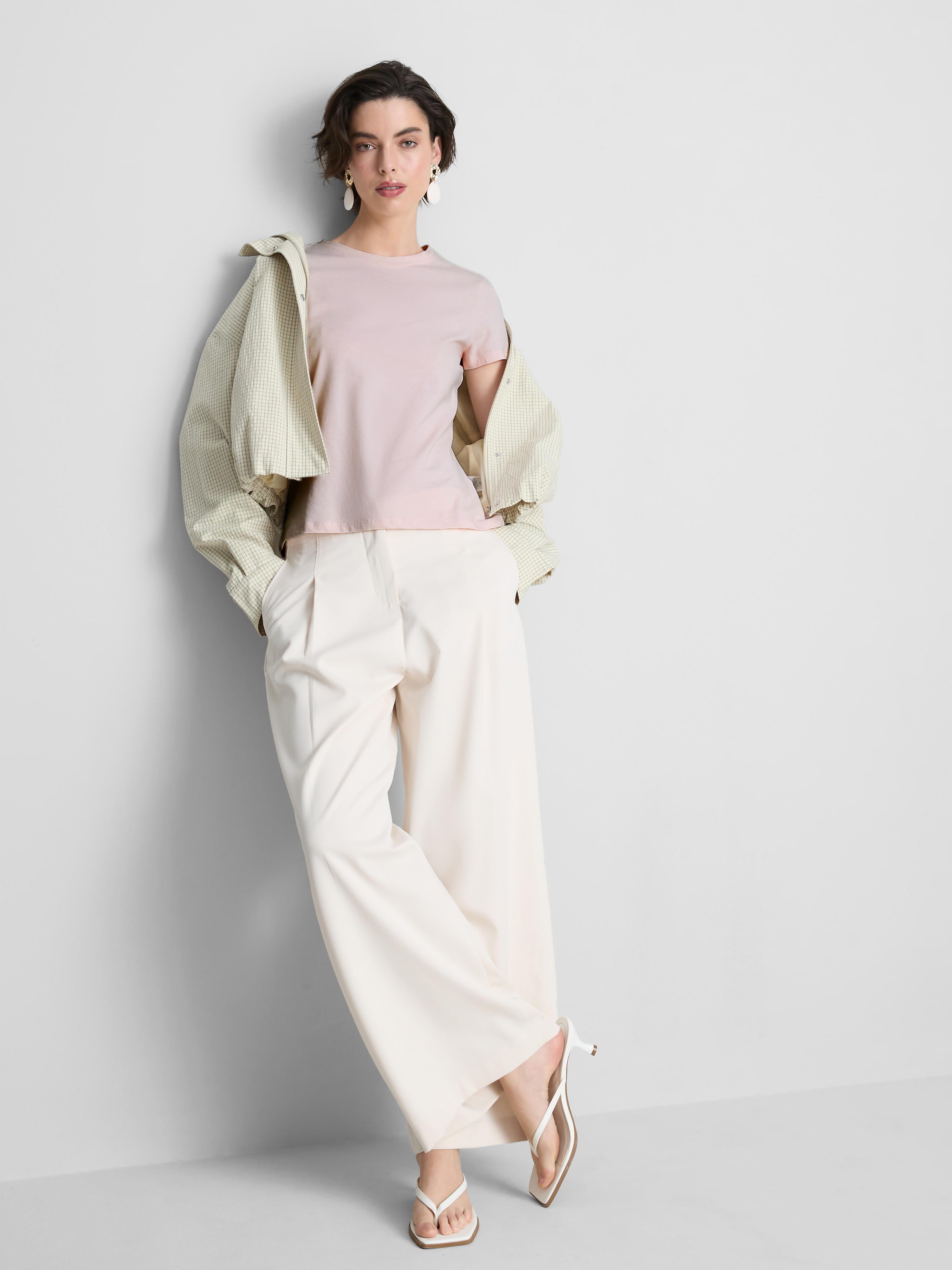 Cotton Rich Crew Neck T-Shirt