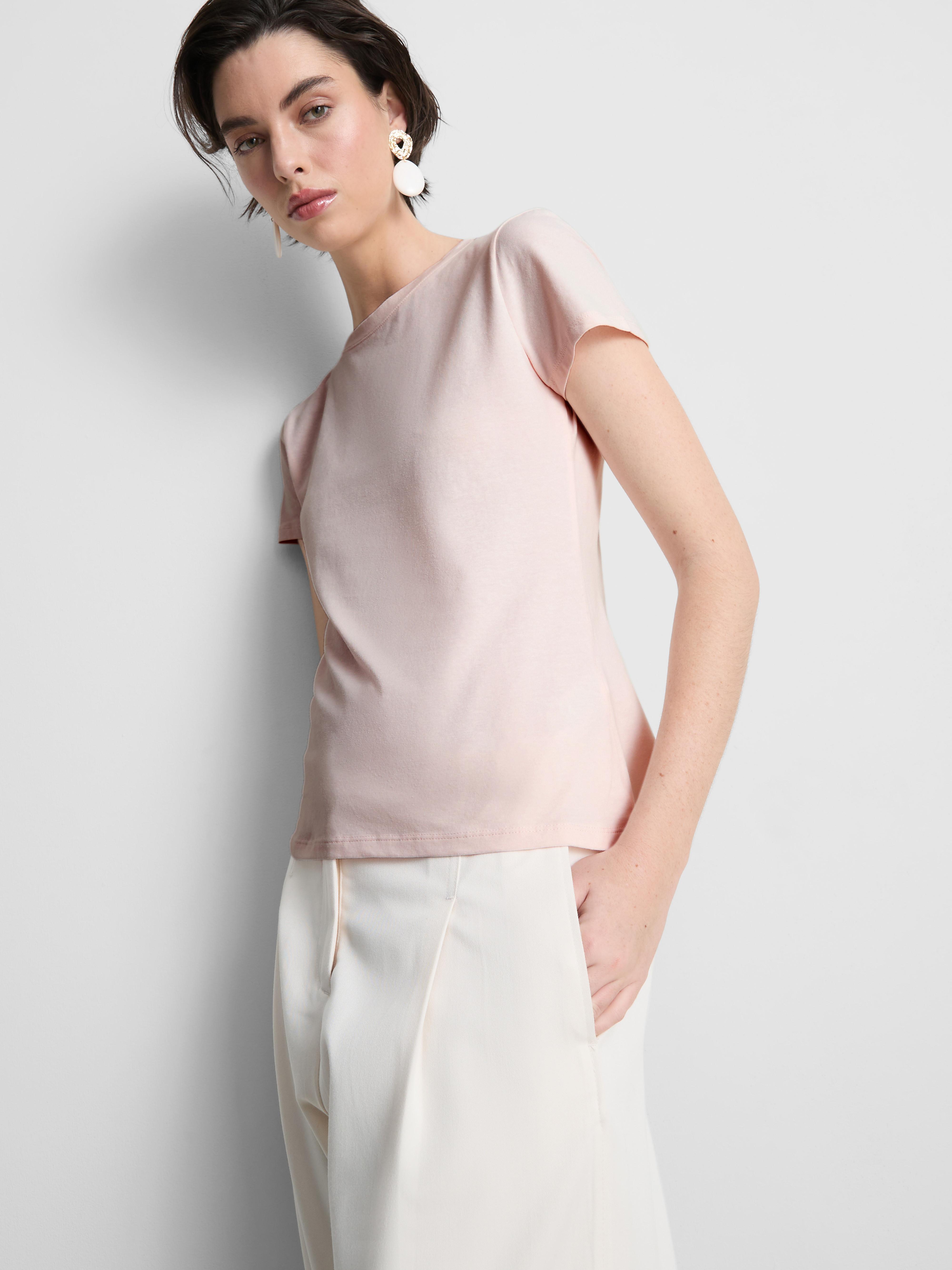 Cotton Rich Crew Neck T-Shirt