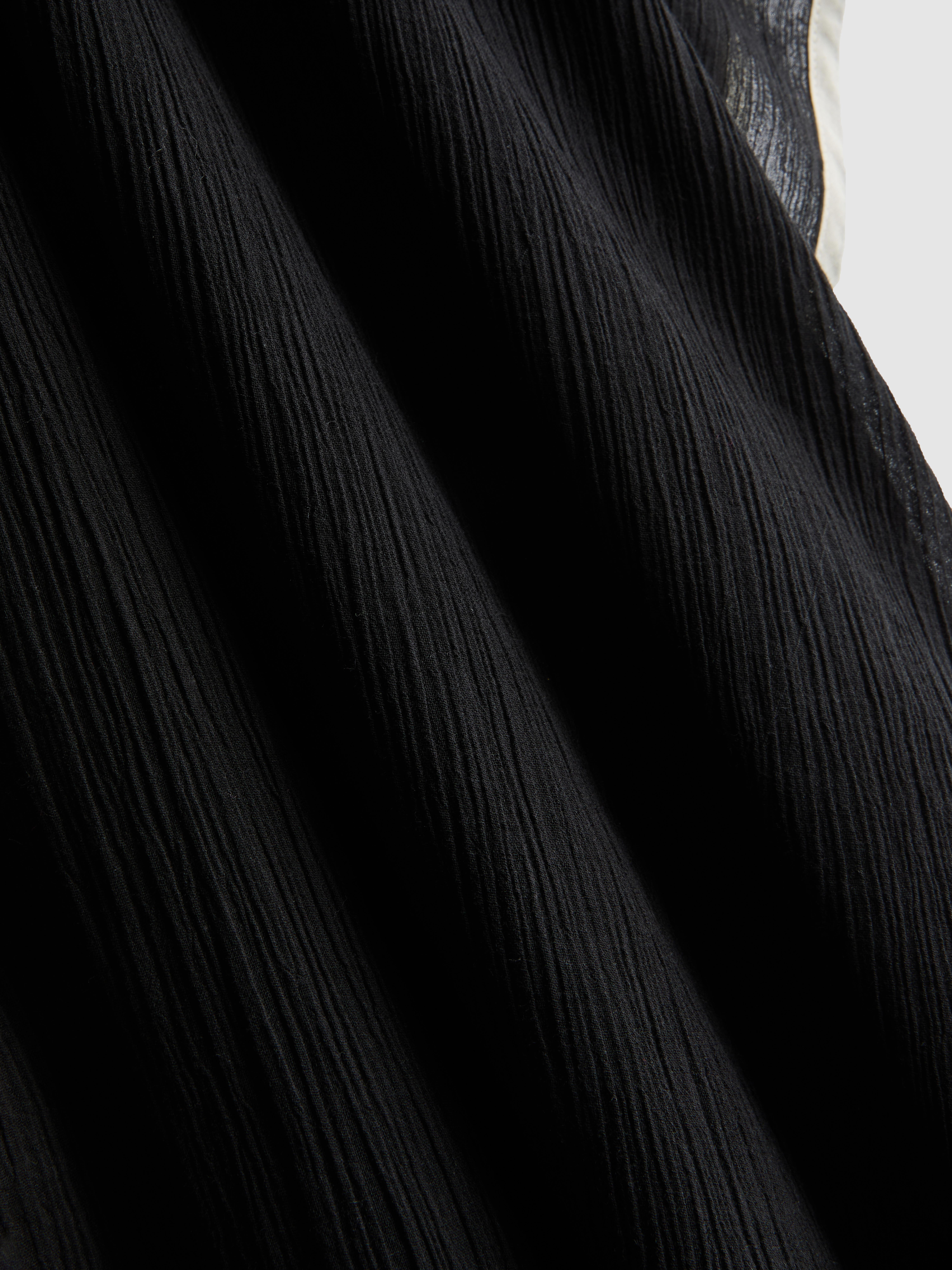 Sheer Contrast Beach Kimono