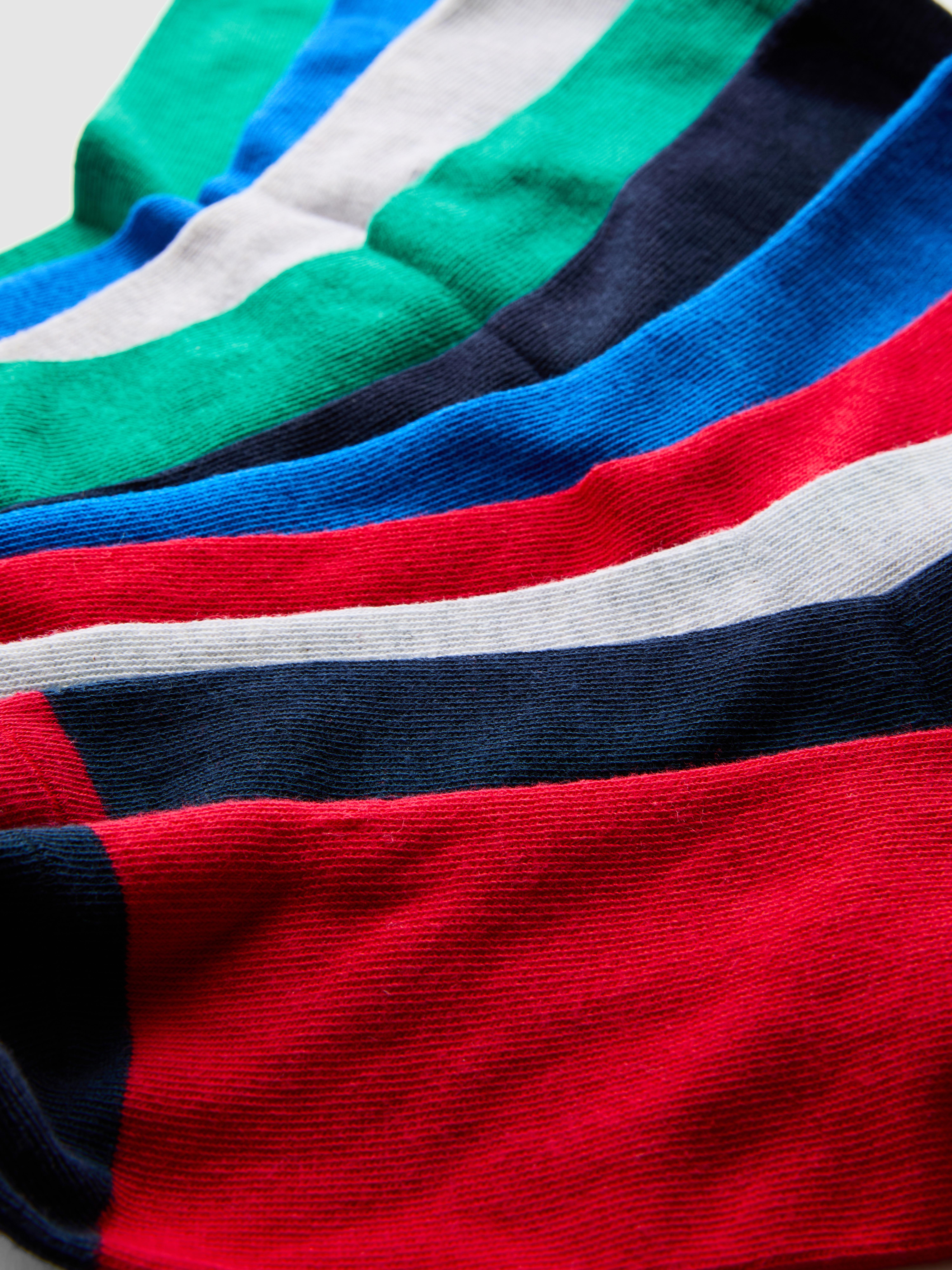 10pk Flat Seam Ankle Socks