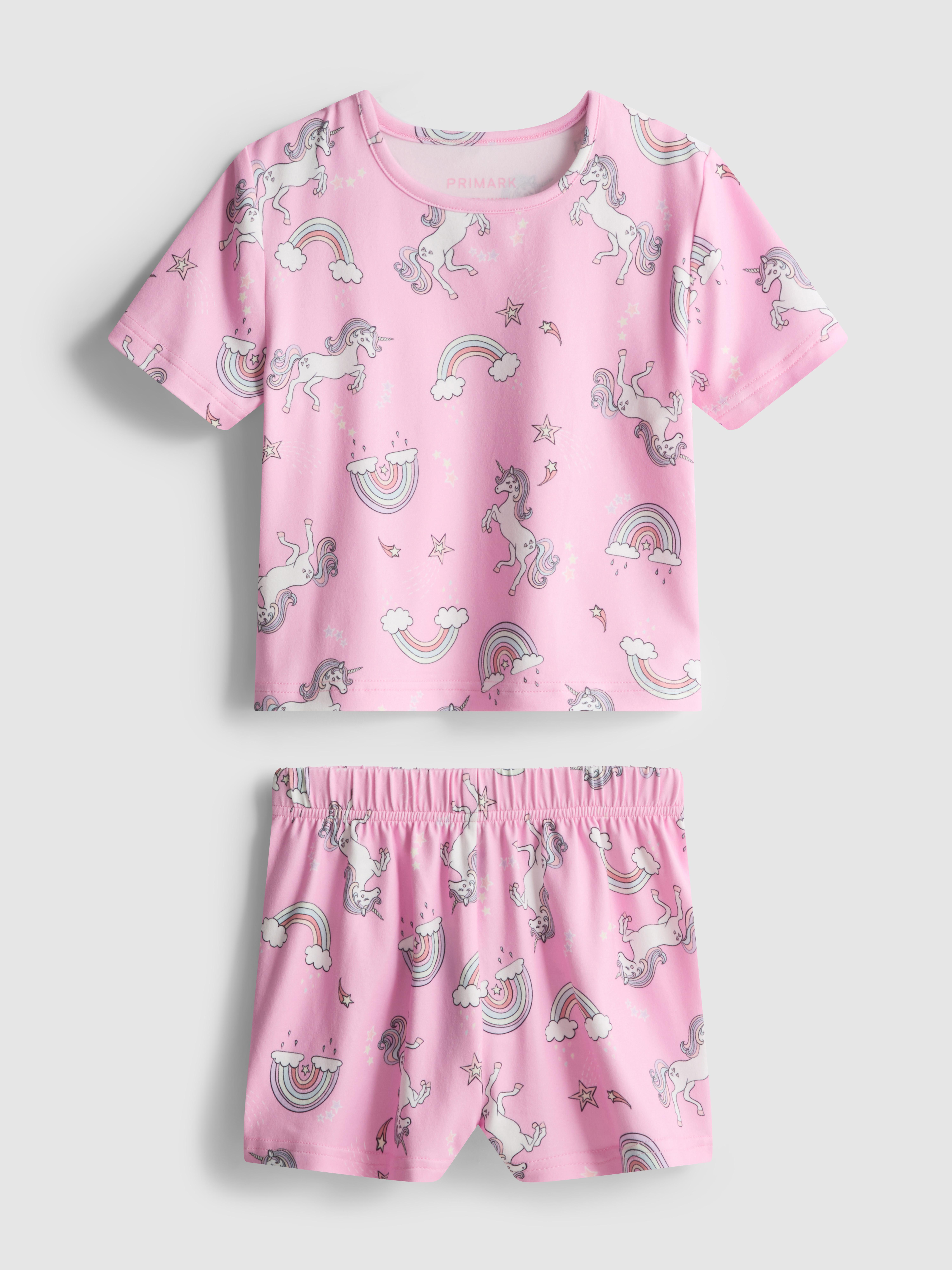 1.5-8yrs | Unicorn Graphic Short Pyjamas