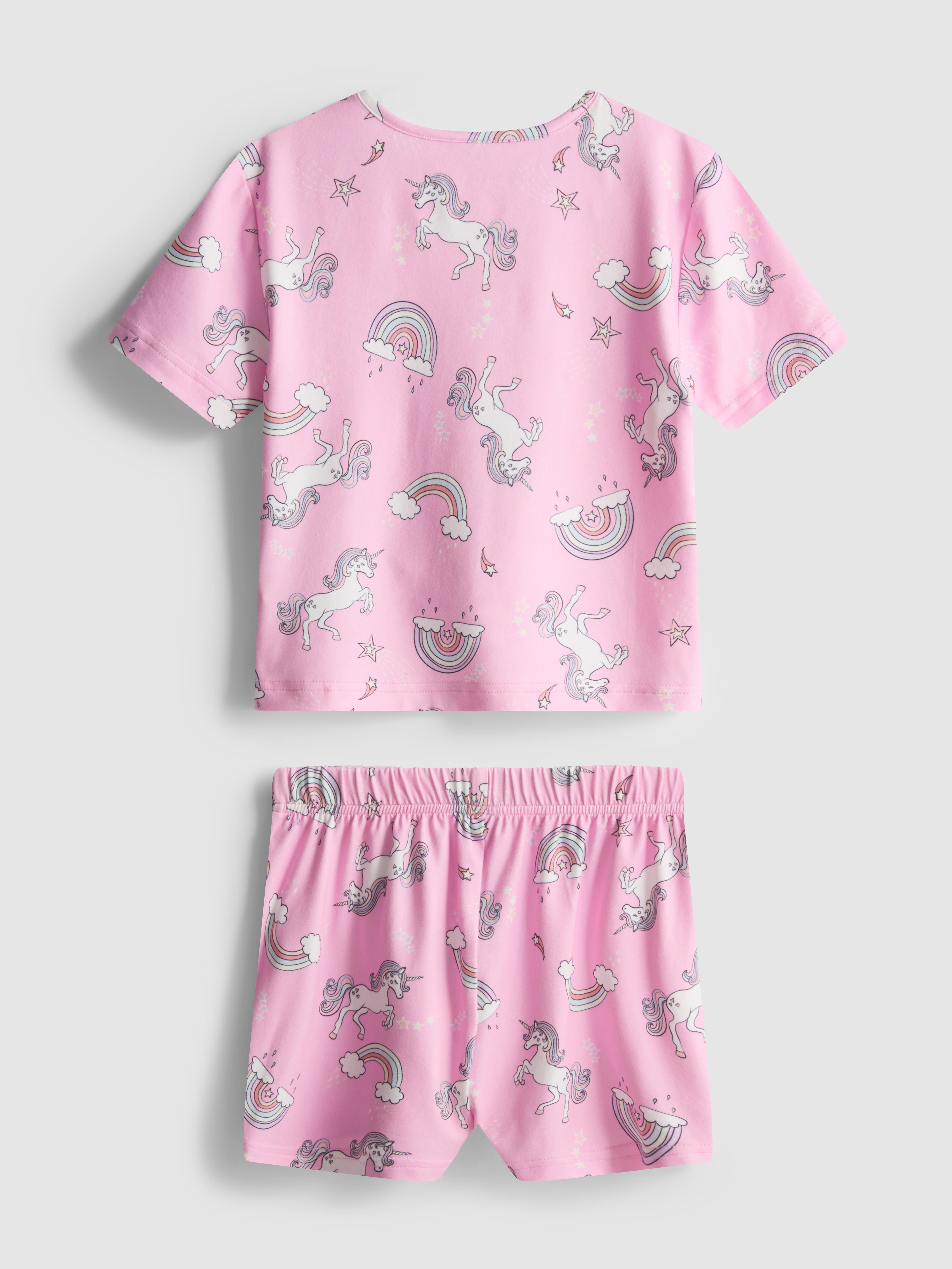 1.5-8yrs | Unicorn Graphic Short Pyjamas