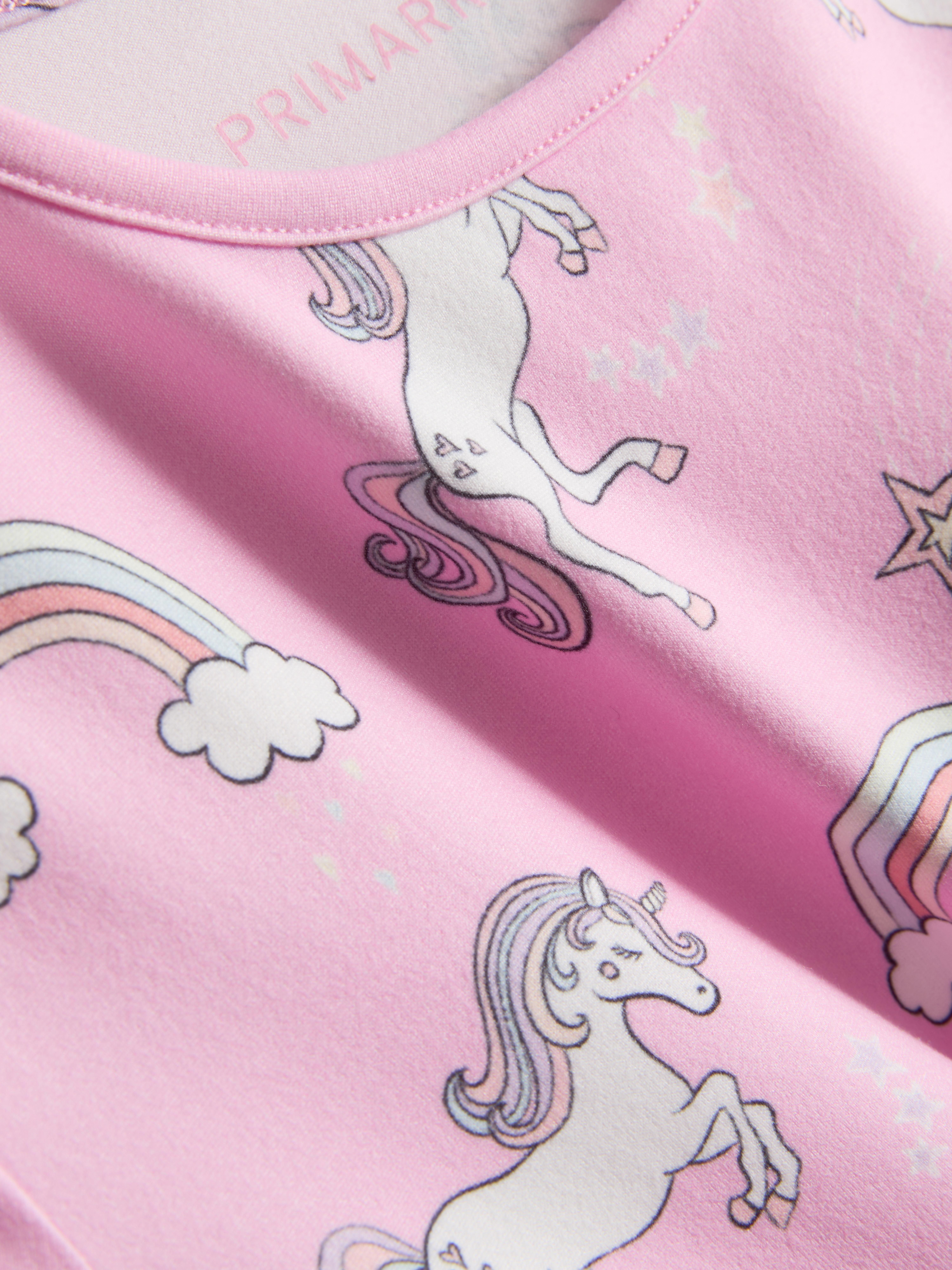 1.5-8yrs | Unicorn Graphic Short Pyjamas