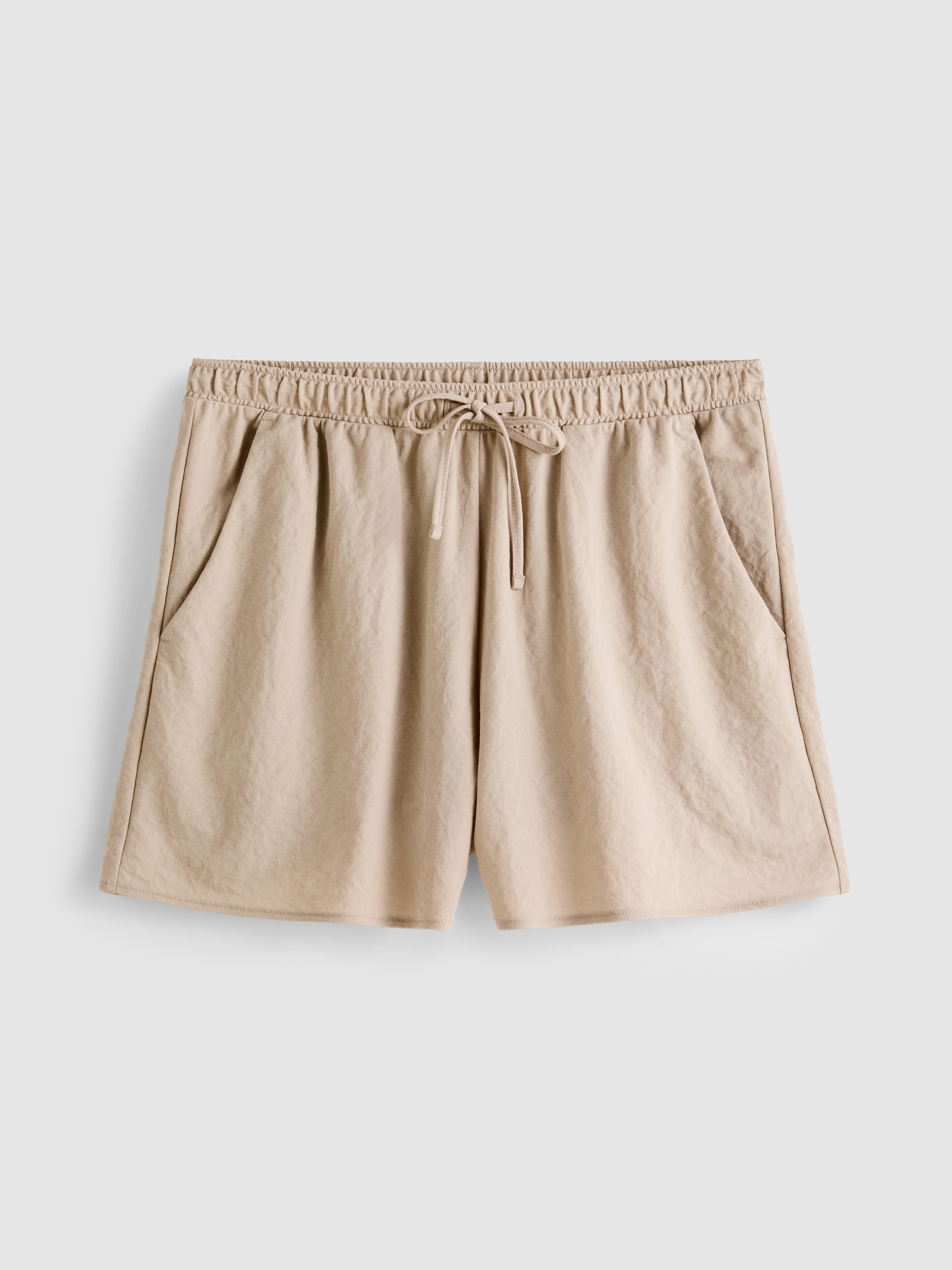 Pantaloncini strutturati con elastico